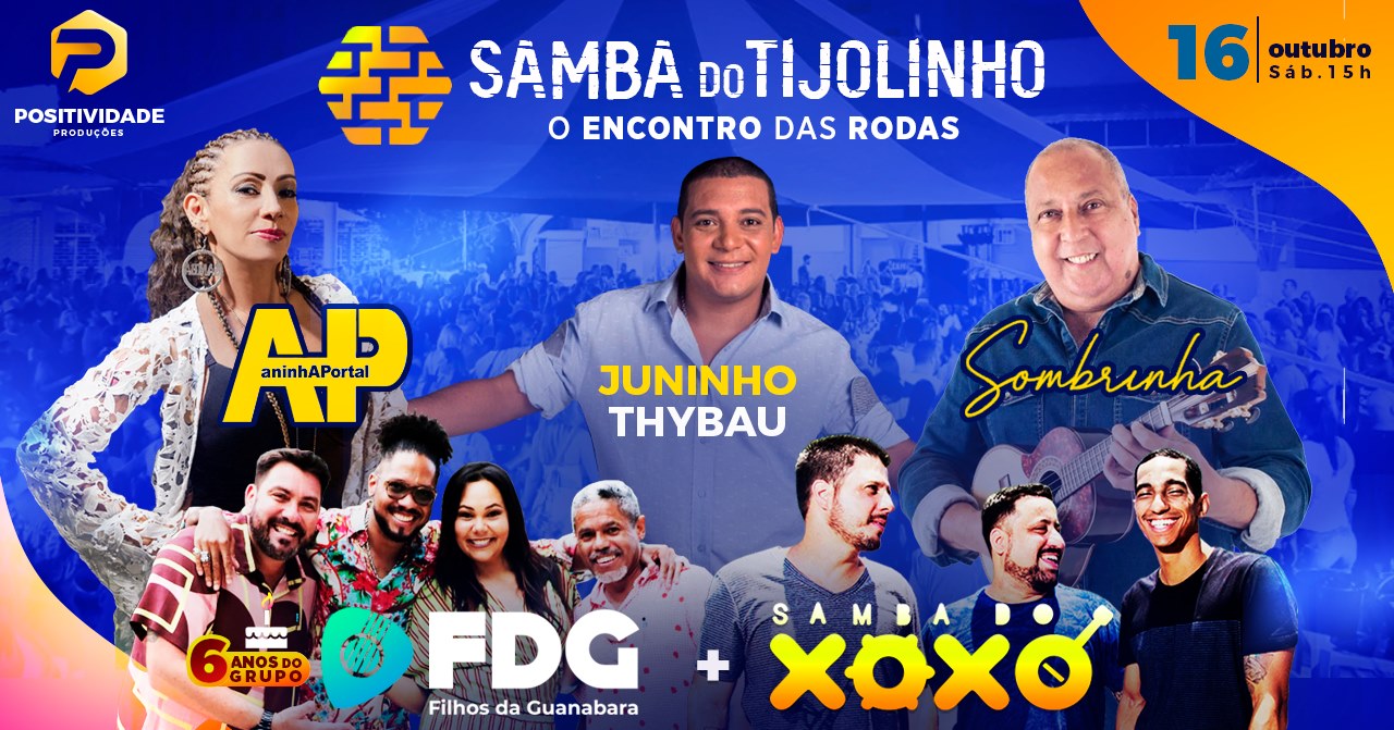 Samba do Tijolinho - Juninho Thybau + Sombrinha + Aninha Portal + Xoxó + Filhos da Guanabara