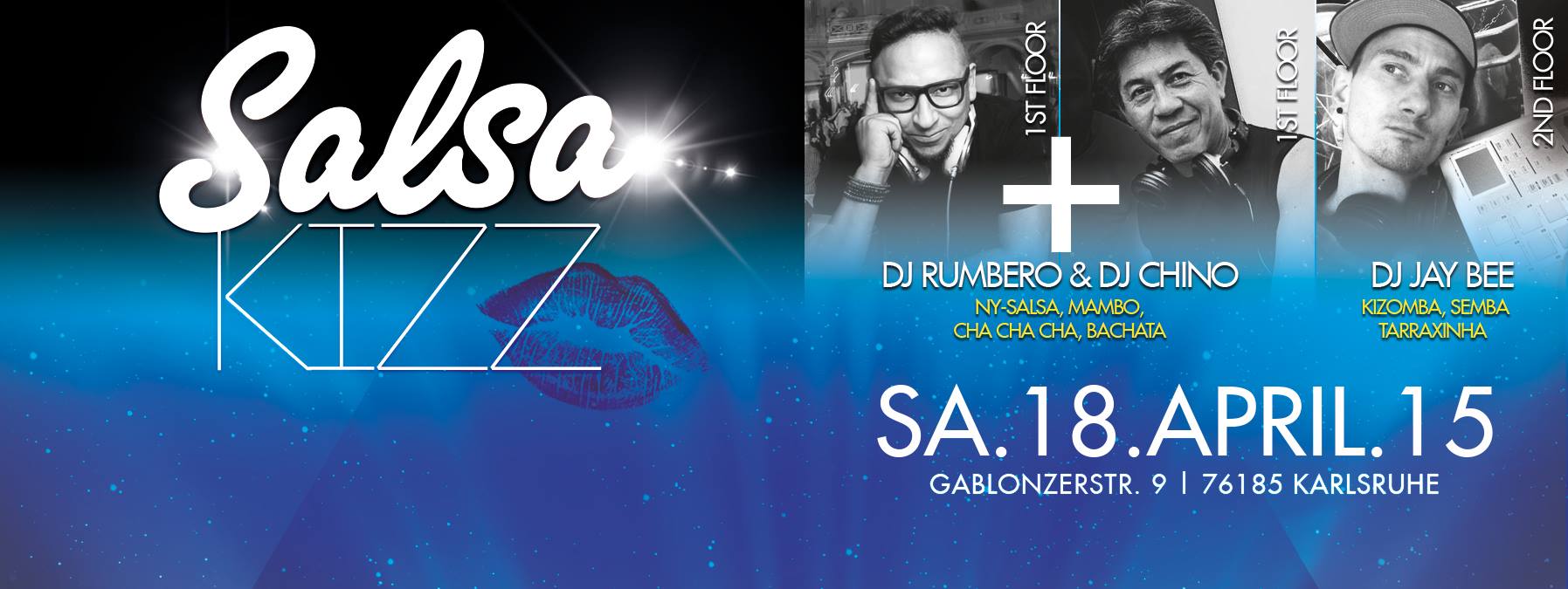 SALSA KIZZ ♛ SA. 18.APR. ♛ SALSA meets KIZOMBA