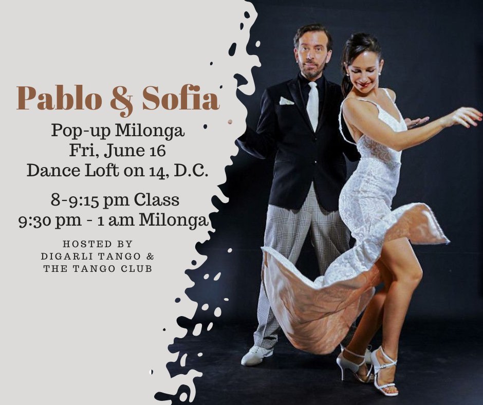 Pop-up Milonga with Pablo & Sofia