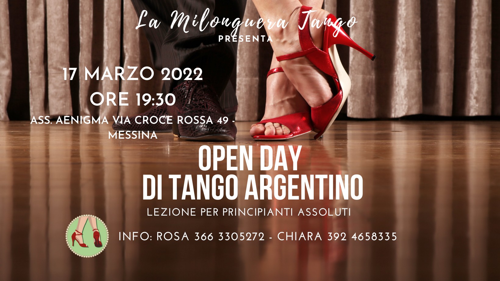 OPEN DAY - LEZIONE GRATUITA DI TANGO ARGENTINO