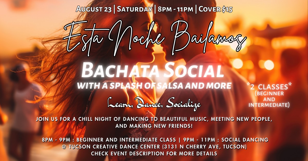 Esta Noche Bailamos Bachata Social - Two Bachata Classes!