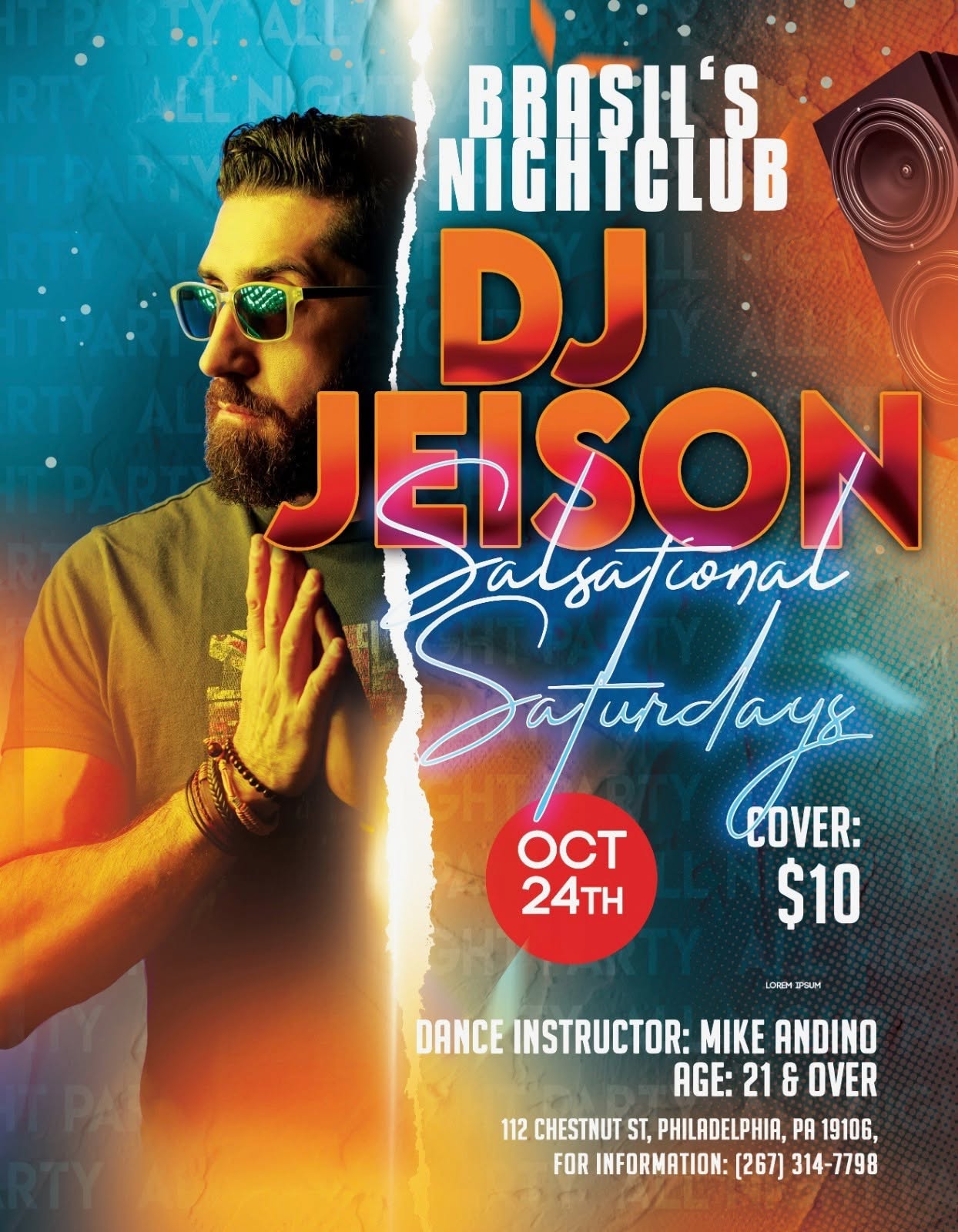 Salsational Saturdays @ Brasil’s Nightclub