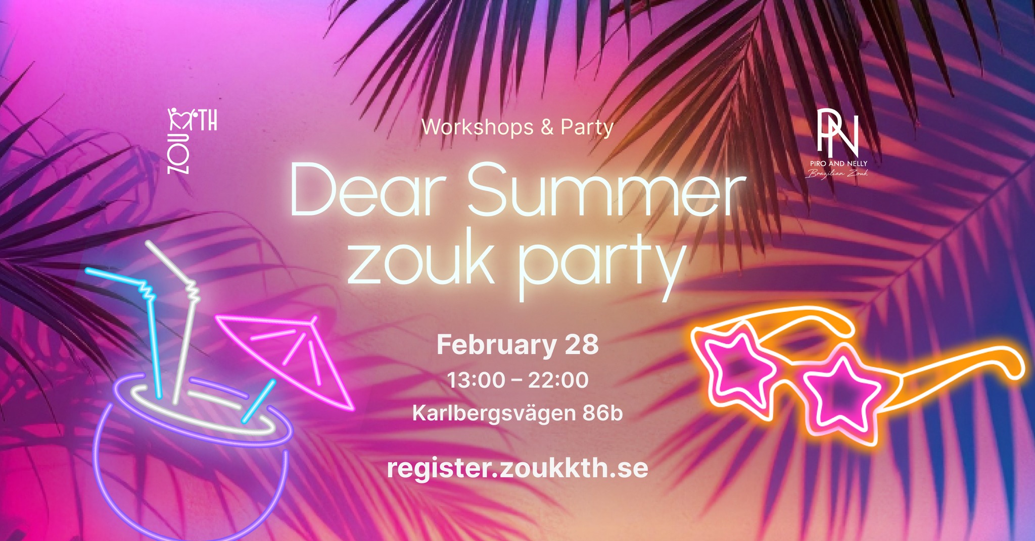 February Zouk Party in Stockholm - by ZoukKTH