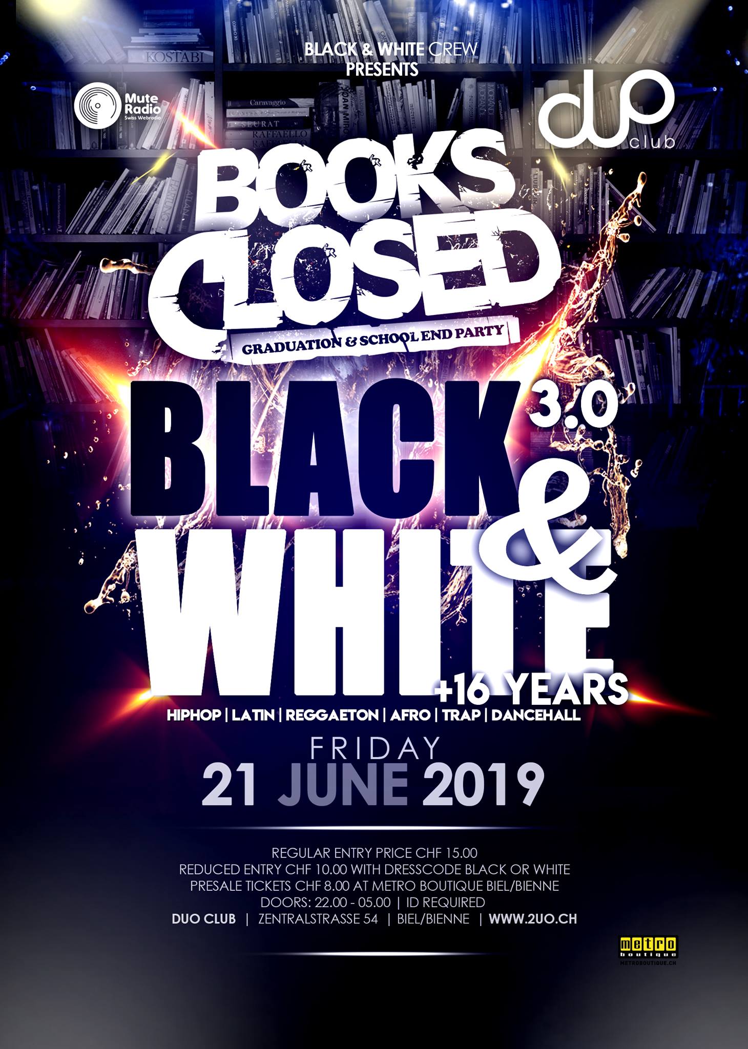 Black&White #3.0 BOOKS Closed