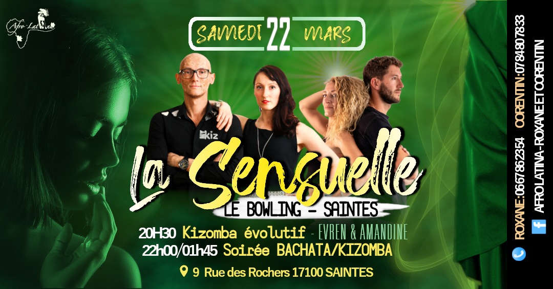 LA SENSUELLE au Bowling de SAINTES Samedi 22 Mars