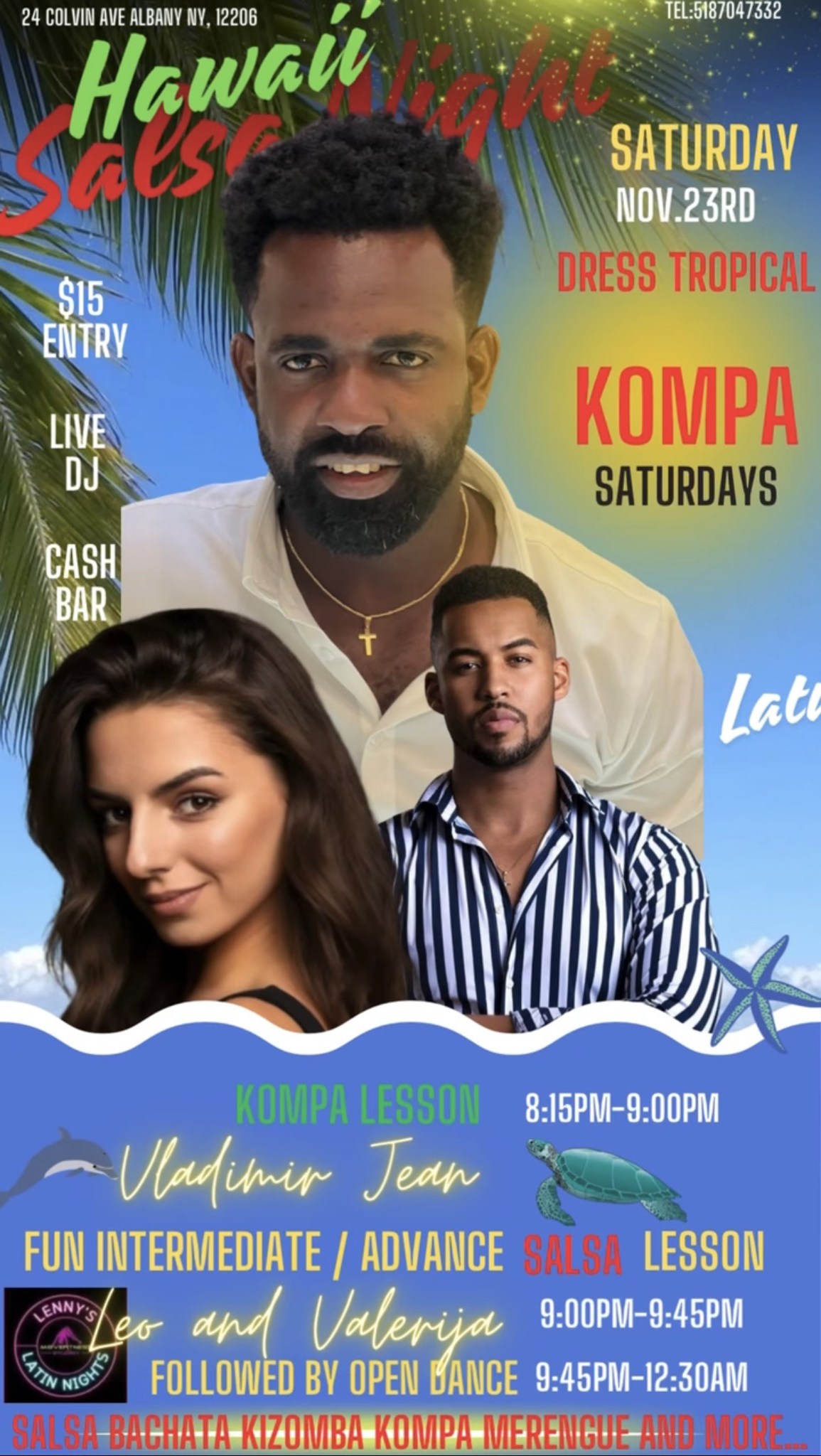 Latin Dance Nights - Hawaii Salsa Night with Leo Cato!!