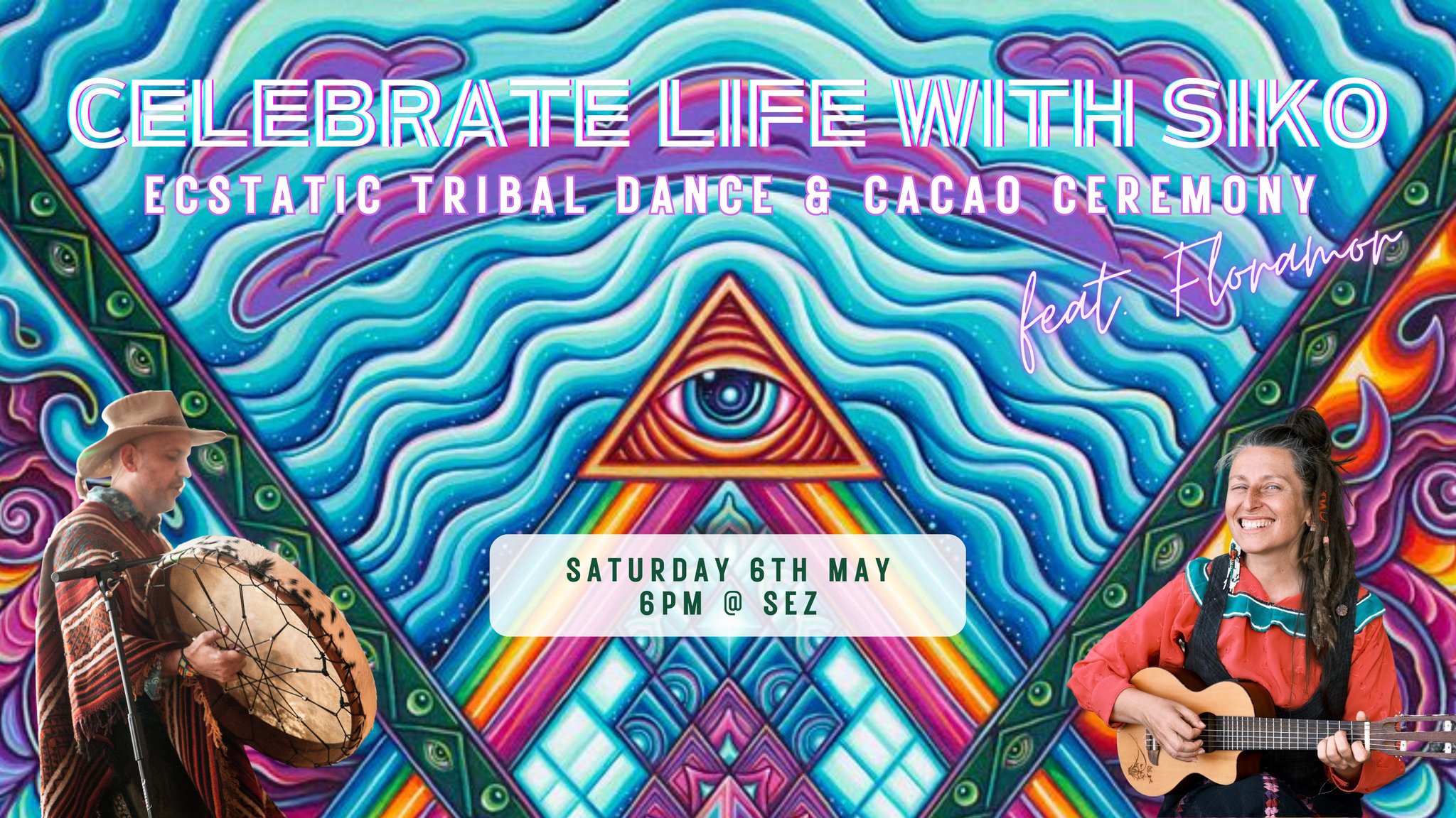 β¨πΏπ₯πΊπ CELEBRATE LIFE with SIKO feat. Floramor ππΊπ₯πΏβ¨ Ecstatic Tribal Dance & Cacao Ceremony