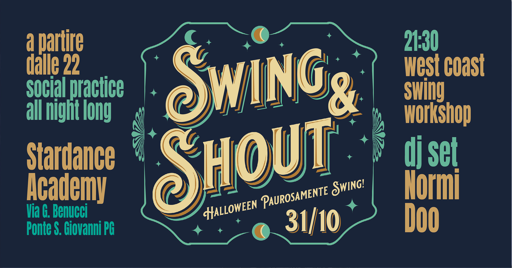 SWING ‘N’ SHOUT - Halloween Paurosamente Swing👻