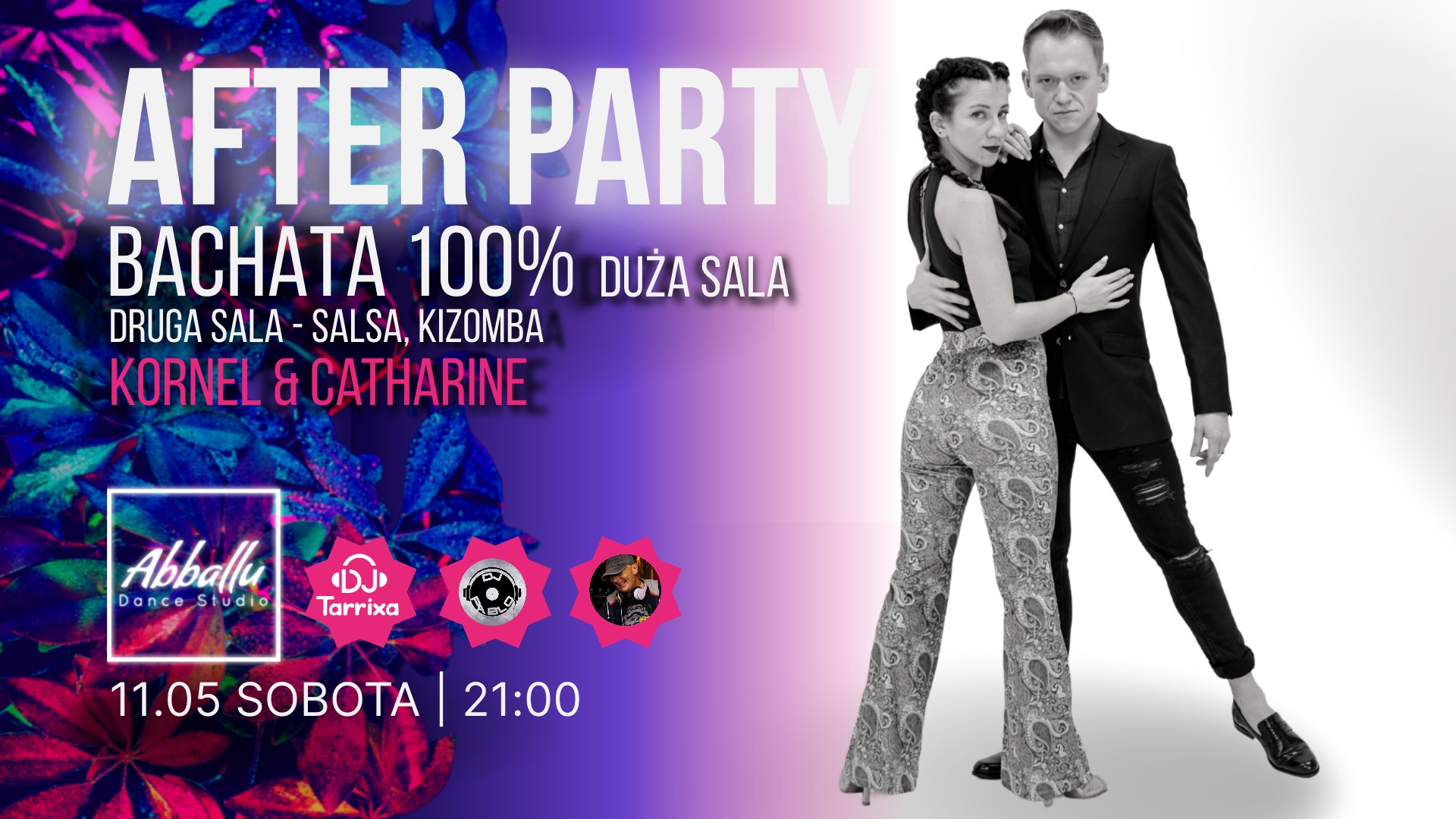 After Party Catharine & Kornel Sobota 11.05 Start 21:00