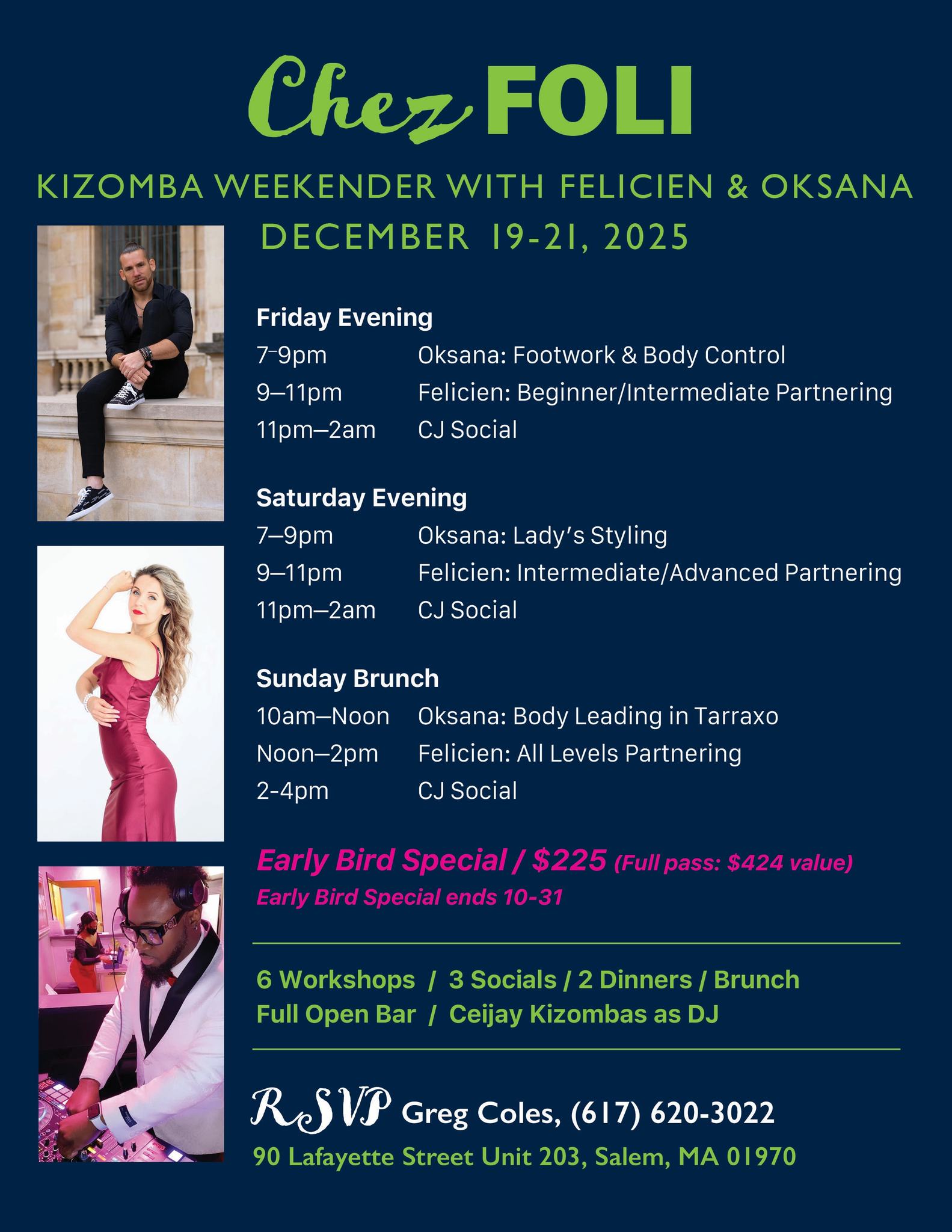 Weekender: Felicien and Oksana