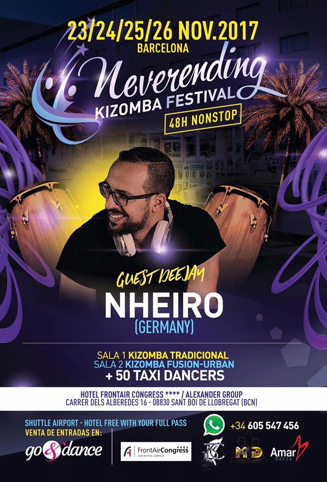 Join me at the Neverending Kizomba Festival