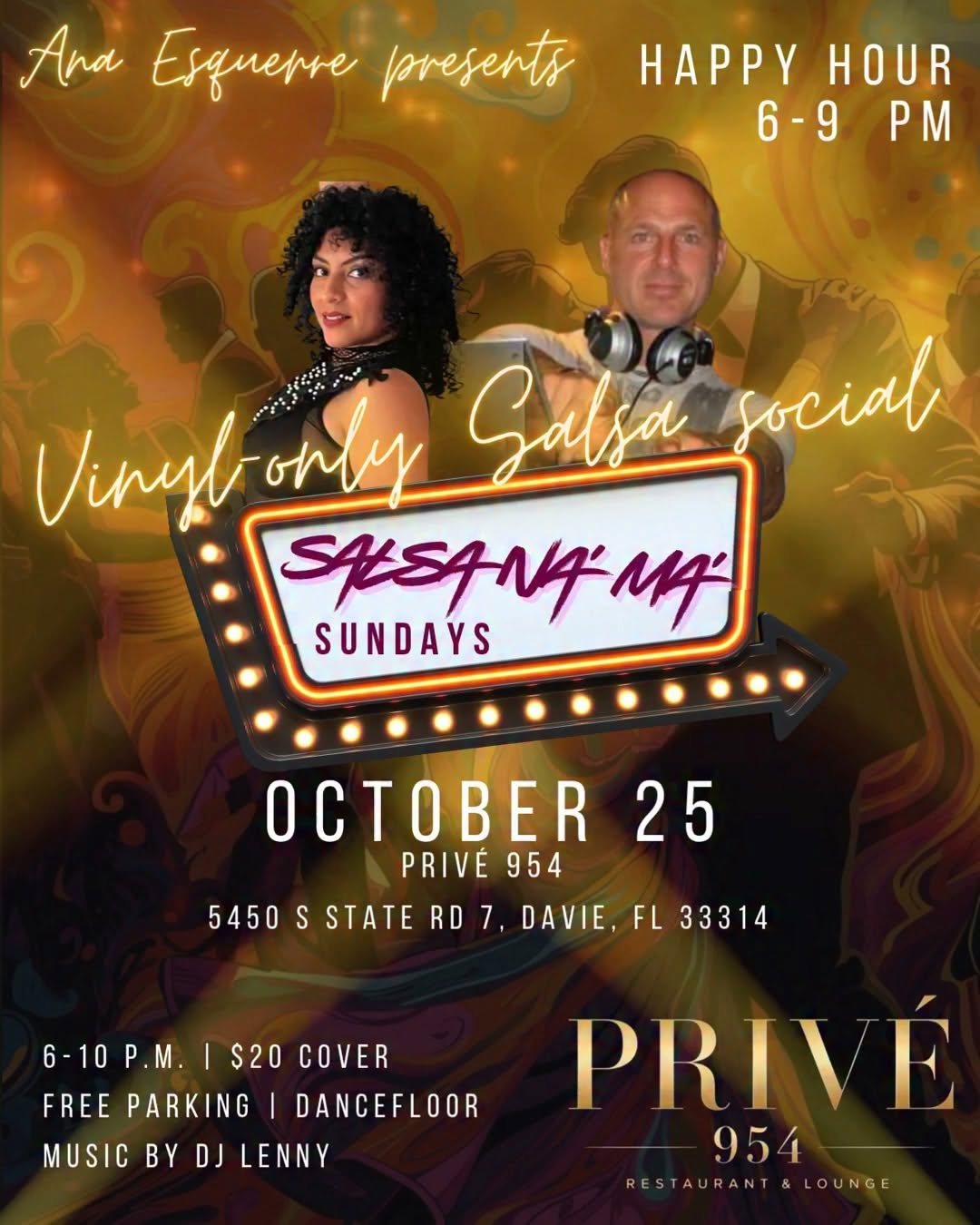 Salsa Na' Ma' Sundays at Privé 954
