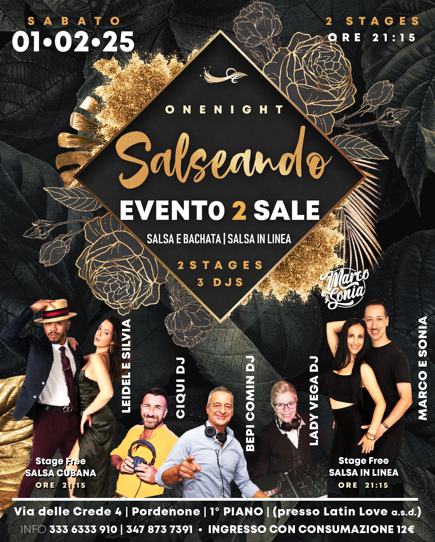 π₯ πΊπππππππ
π π₯ Sabato 1 febbraio 2025 2 Sale: Salsa y Bachata Salsa in Linea