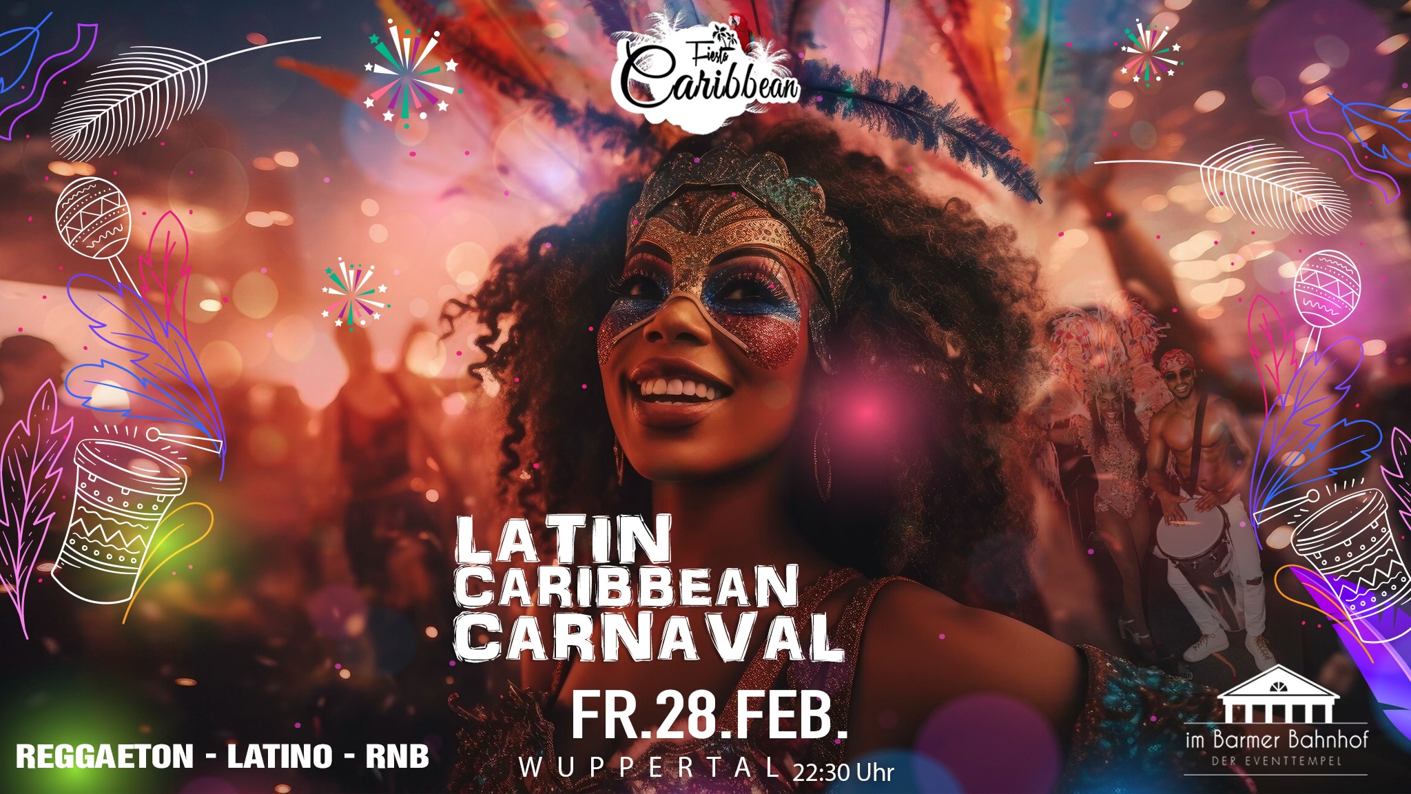 Caribbean Fiesta · Carnaval Latino · FR.28.02 · Wuppertal