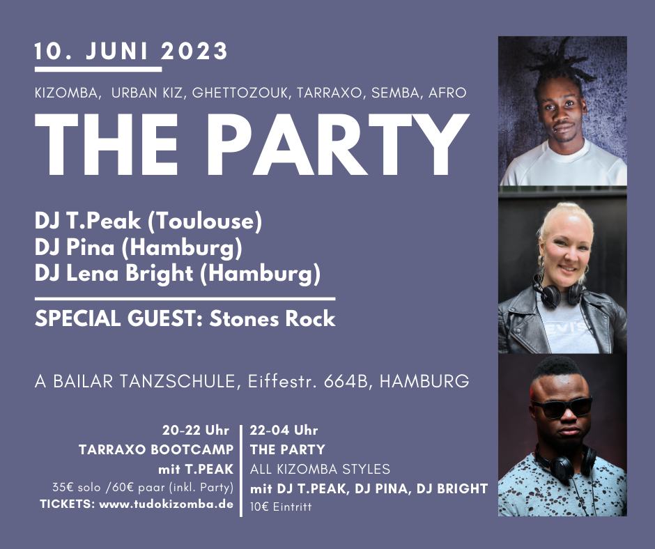 BOOTCAMP SESSIONS HH + THE PARTY - Tarraxo mit Tpeak
