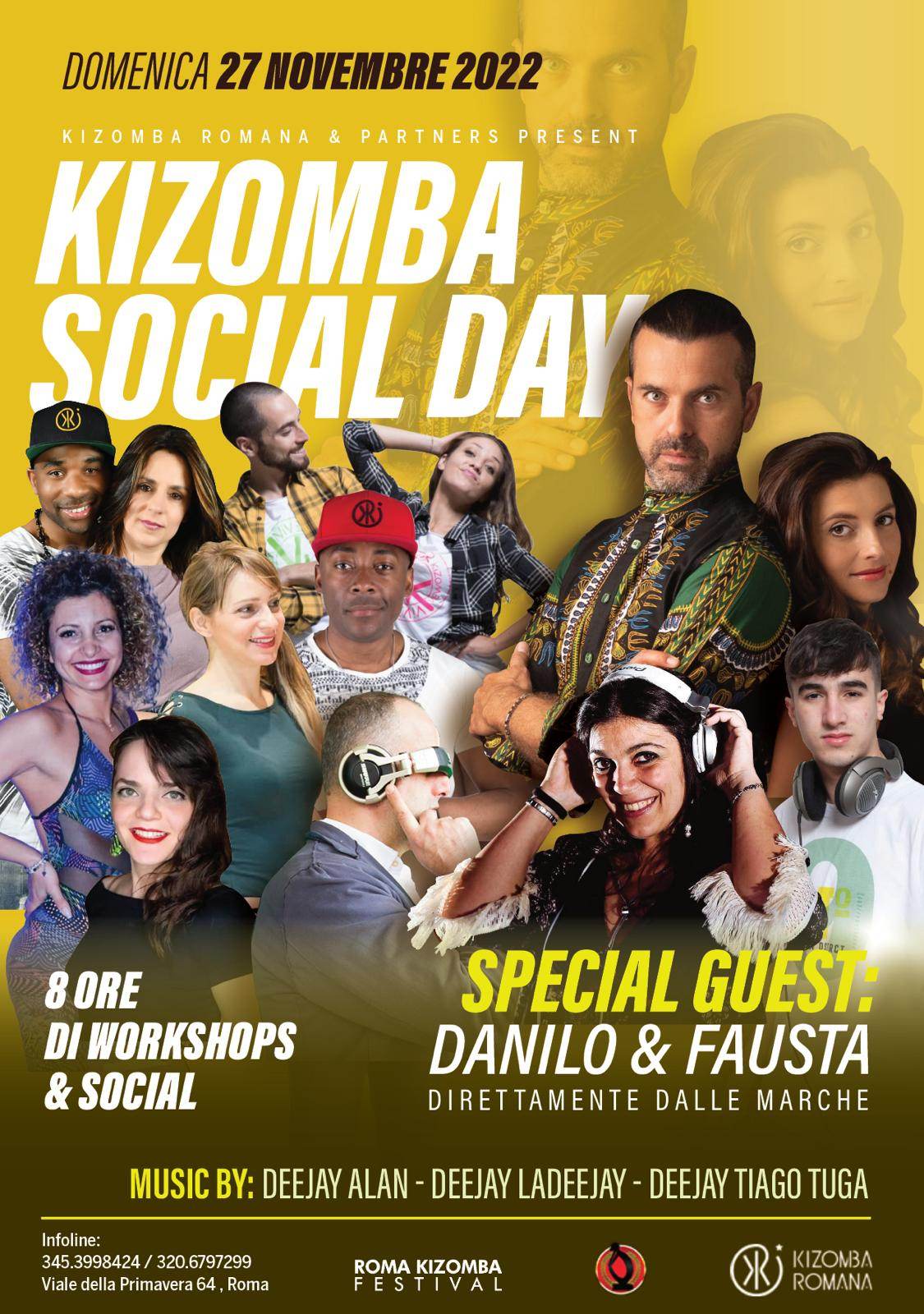 Kizomba Social Day - Dom. 27 Novembre