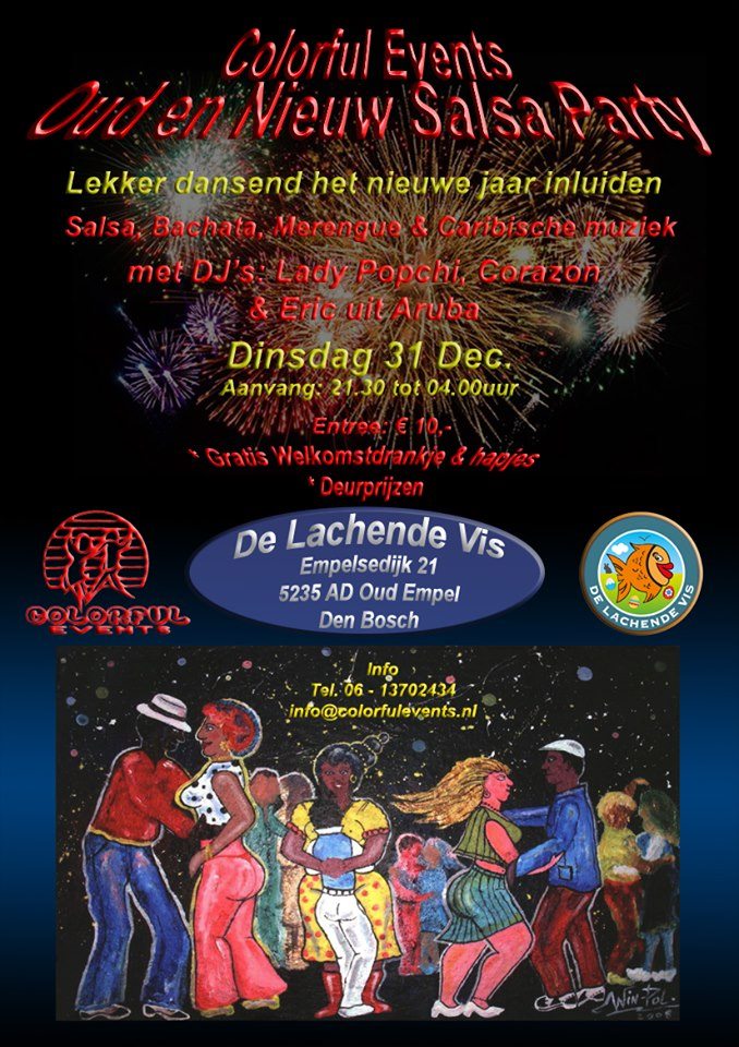 Colorful Events Oud en Nieuw Salsa Party