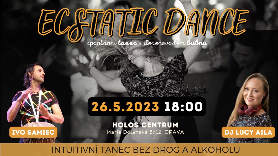 intuitivní Ecstatic dance v Opavě