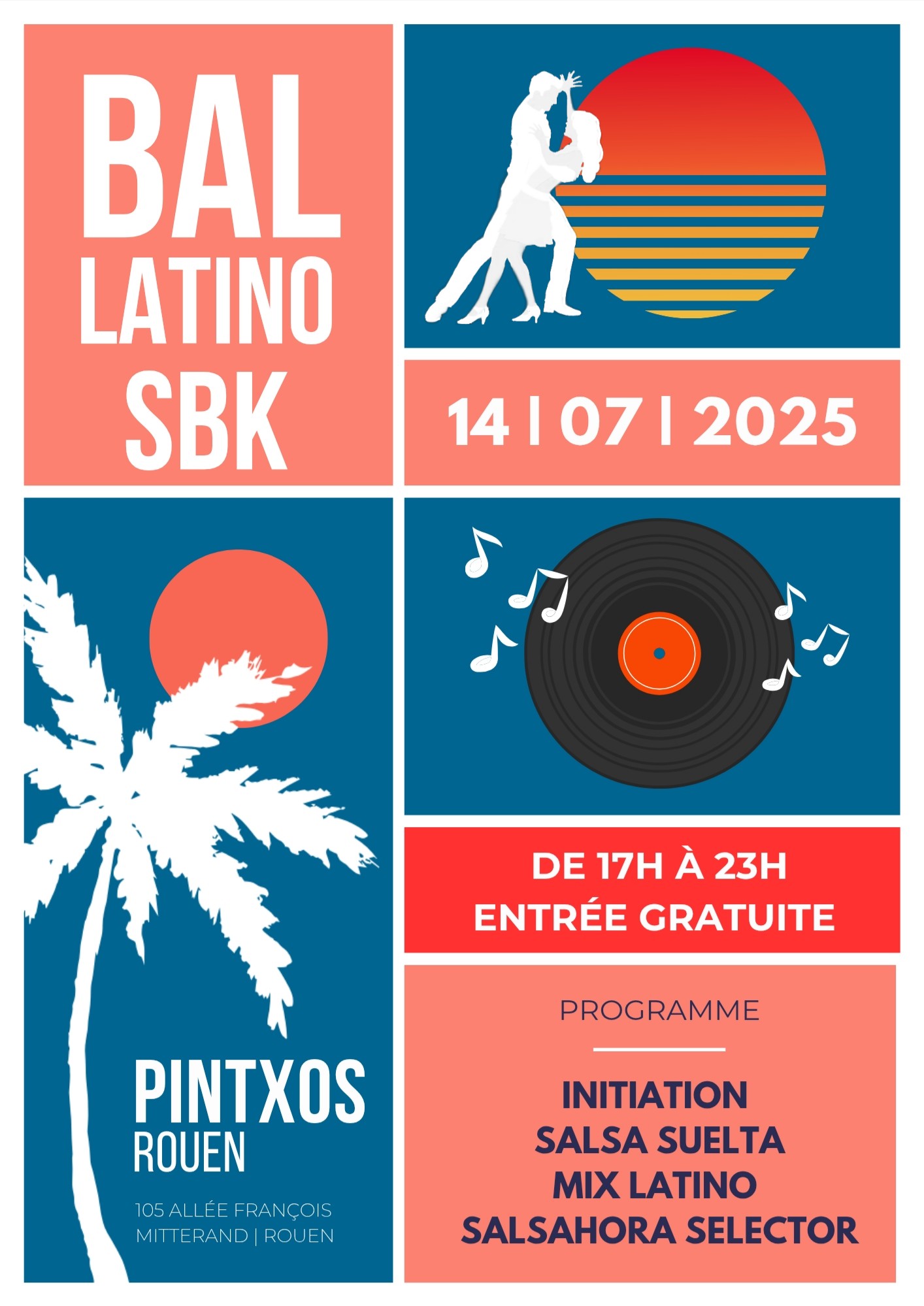 AHORA Social Club - BAL DU 14 JUILLET - PINTXOS ROUEN