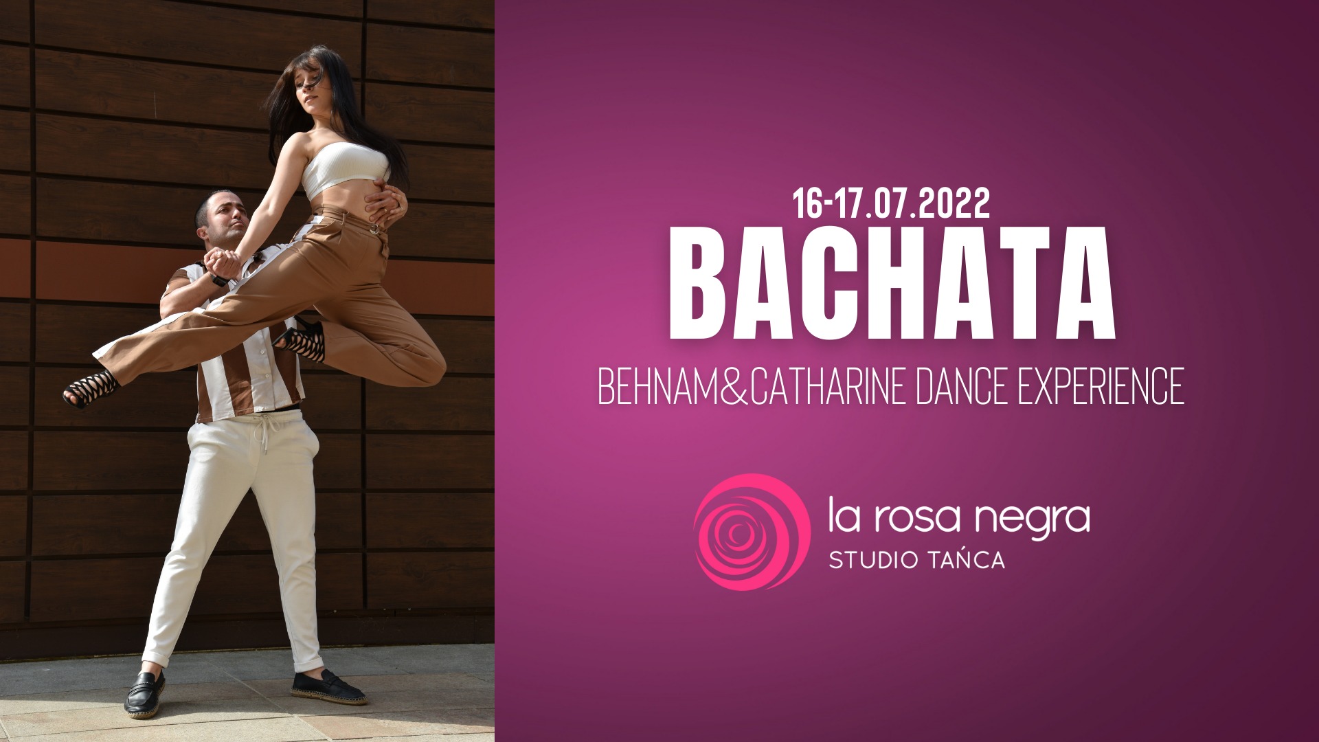 Bachata z Behnam & Catharine - zajęcia weekendowe