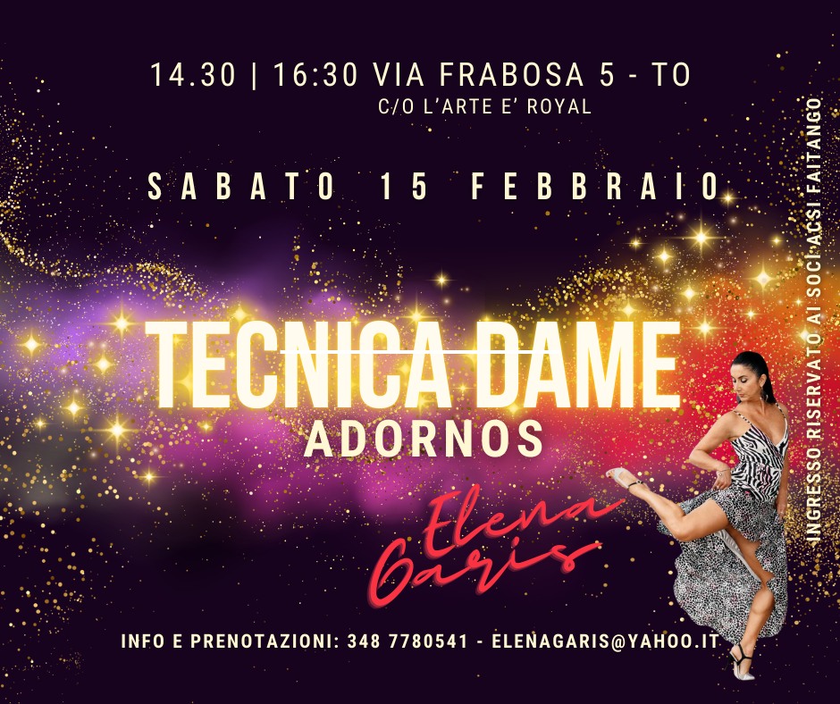 Tecnica dame - Adornos
