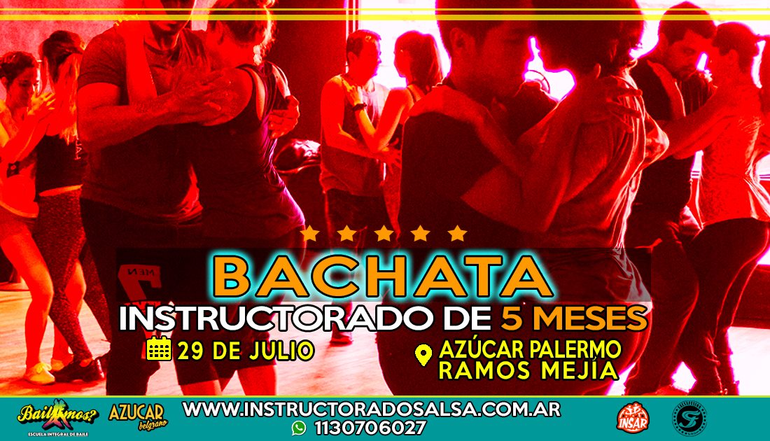 Instructorado de Bachata- INSAR