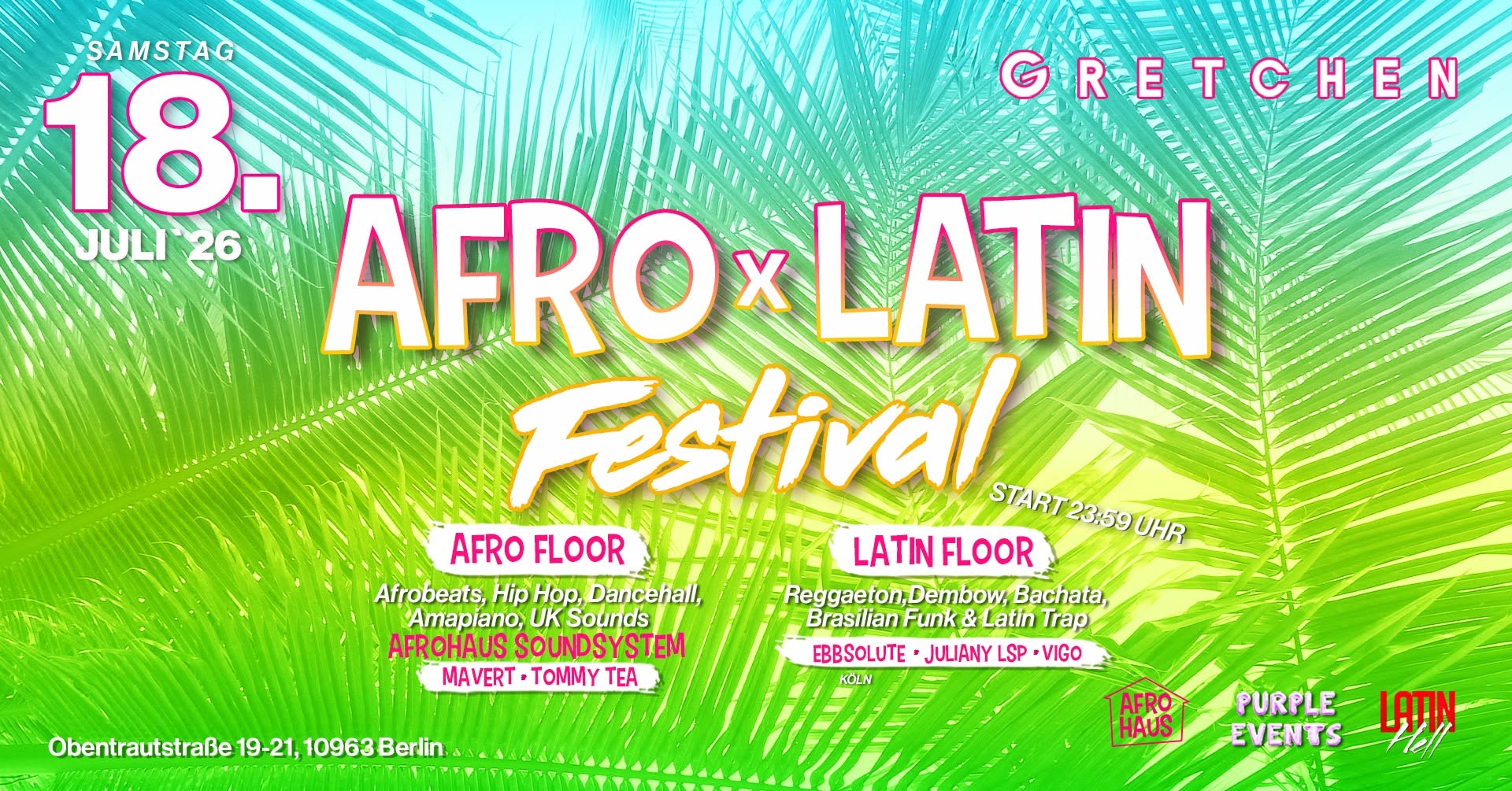 AFRO LATIN FESTIVAL - Gretchen