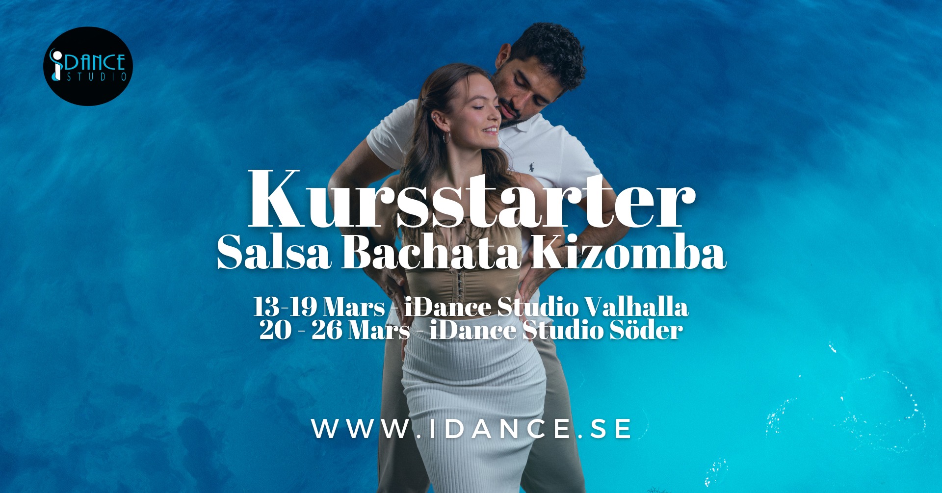 Nya Kursstarter Salsa Bachata och Kizomba i Vasastan och på Söder