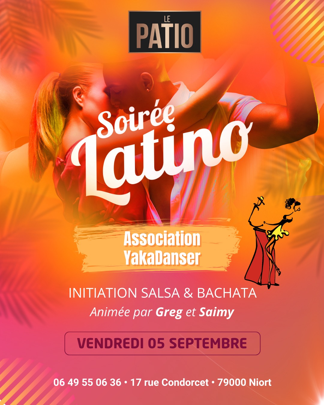 đ„ Vendredi 5 septembre SoirĂ©e LATINA ! đ„