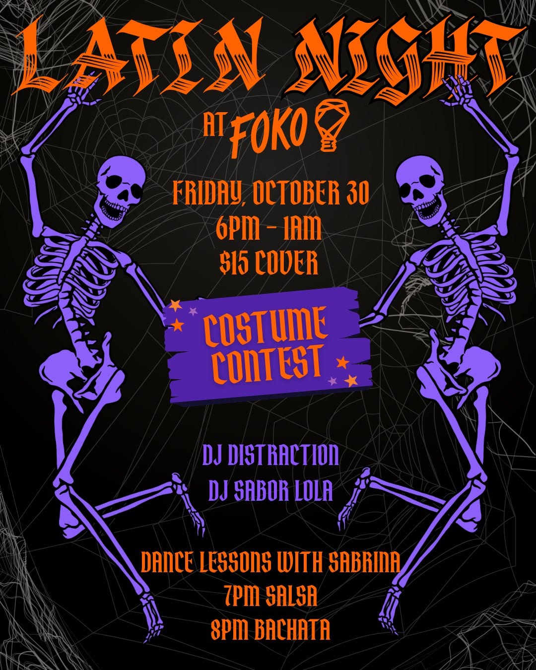 Latin Night Halloween