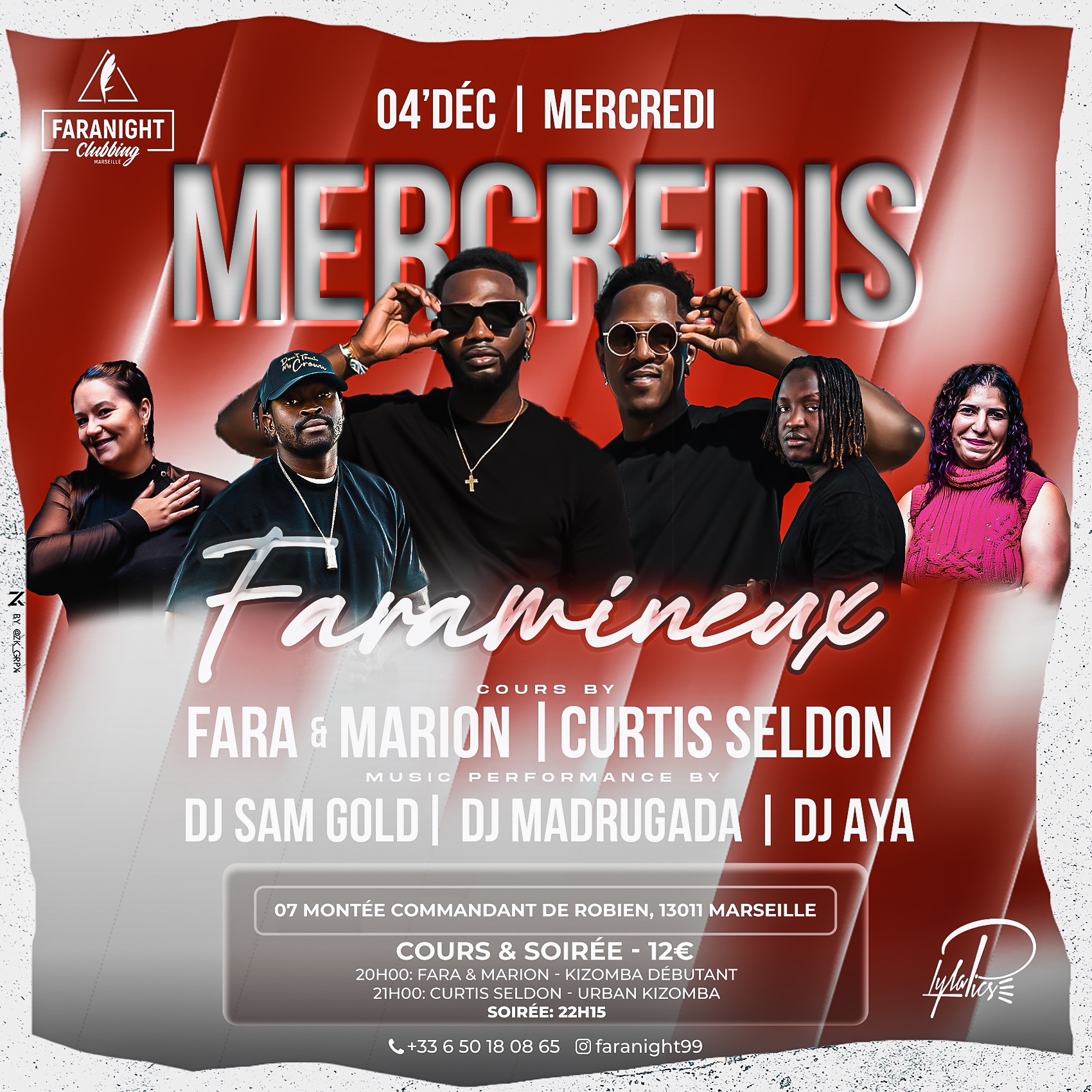 Le Mercredi FaramÎneux : Curtis Seldon 🎧 Dj SamGold du 04 Déc 2K24