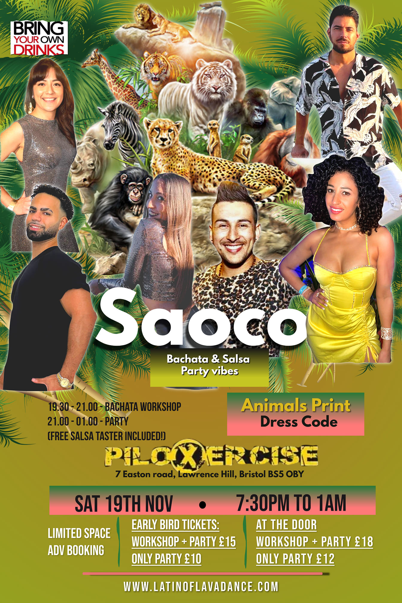 SAOCO - BACHATA SALSA PARTY WITH JUAN SOTO & SANDRA SANCHEZ