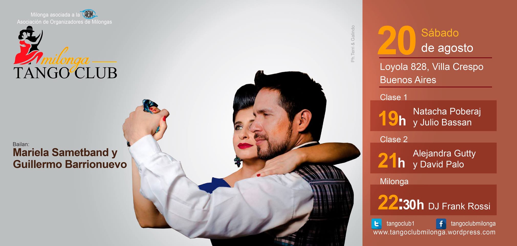 Tango Club: ¡bailan Mariela Sametband y Guillermo Barrionuevo!