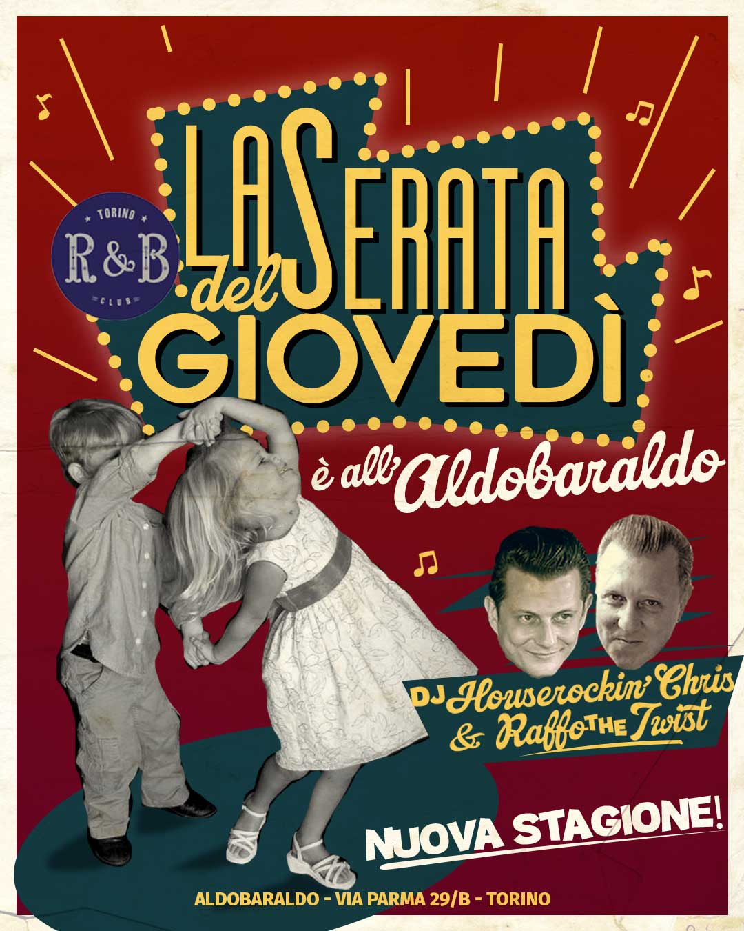 La Serata del Giovedì... all'Aldobaraldo ✧ Giovedì 30 Gennaio