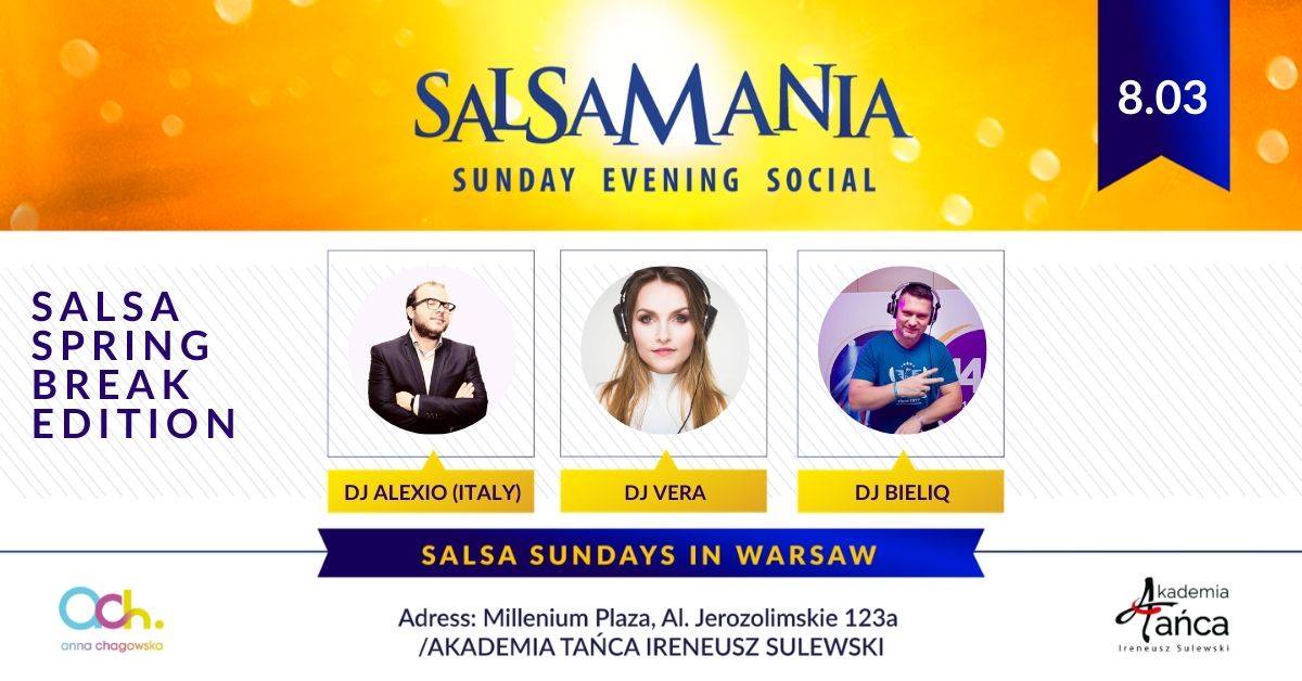 Salsamania Sunday8 III DJ Alexio(Italy) DJ Vera DJ Bieliq