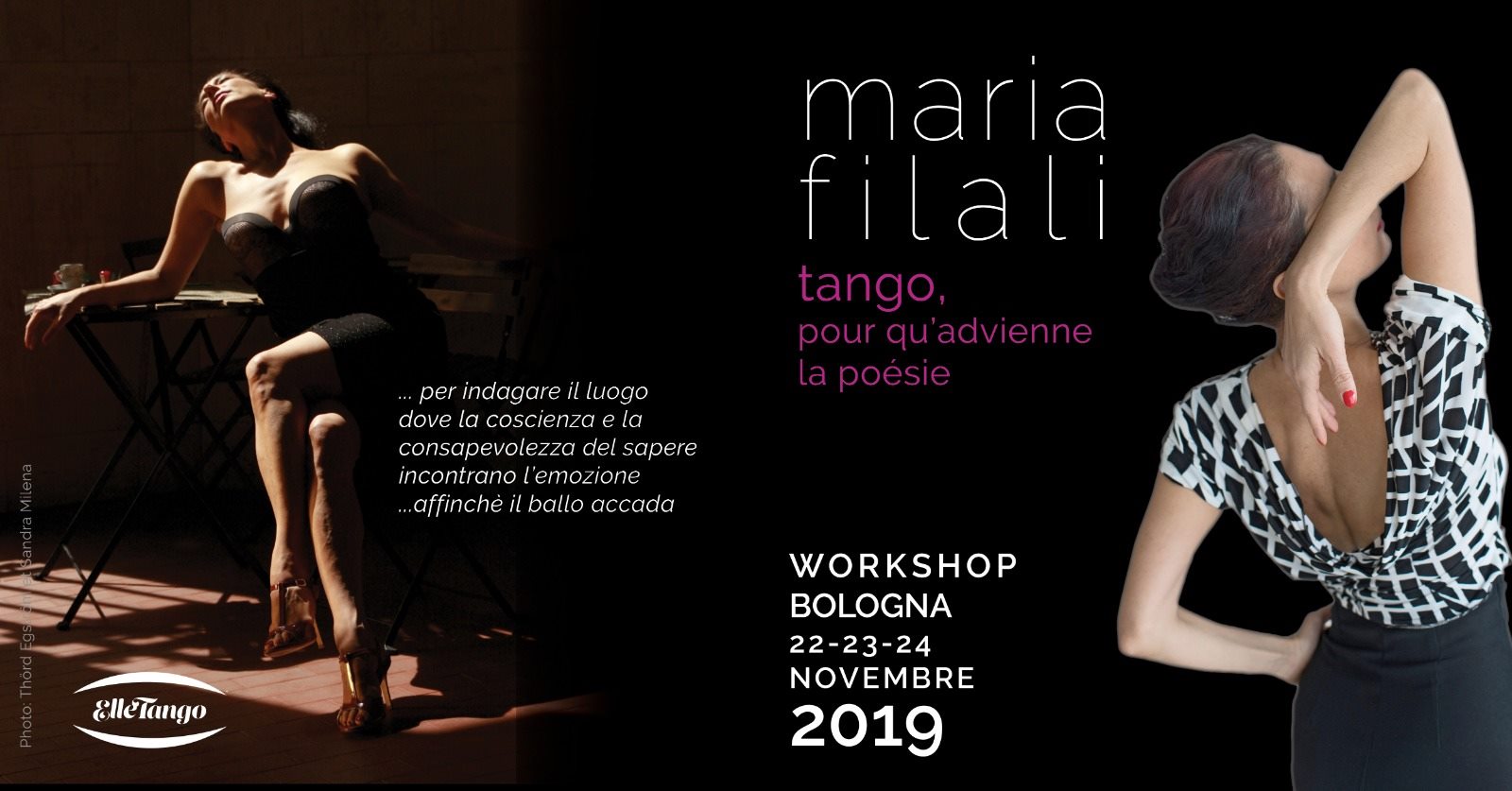 Le Donne del Tango - Maria Filali workshop a Bologna