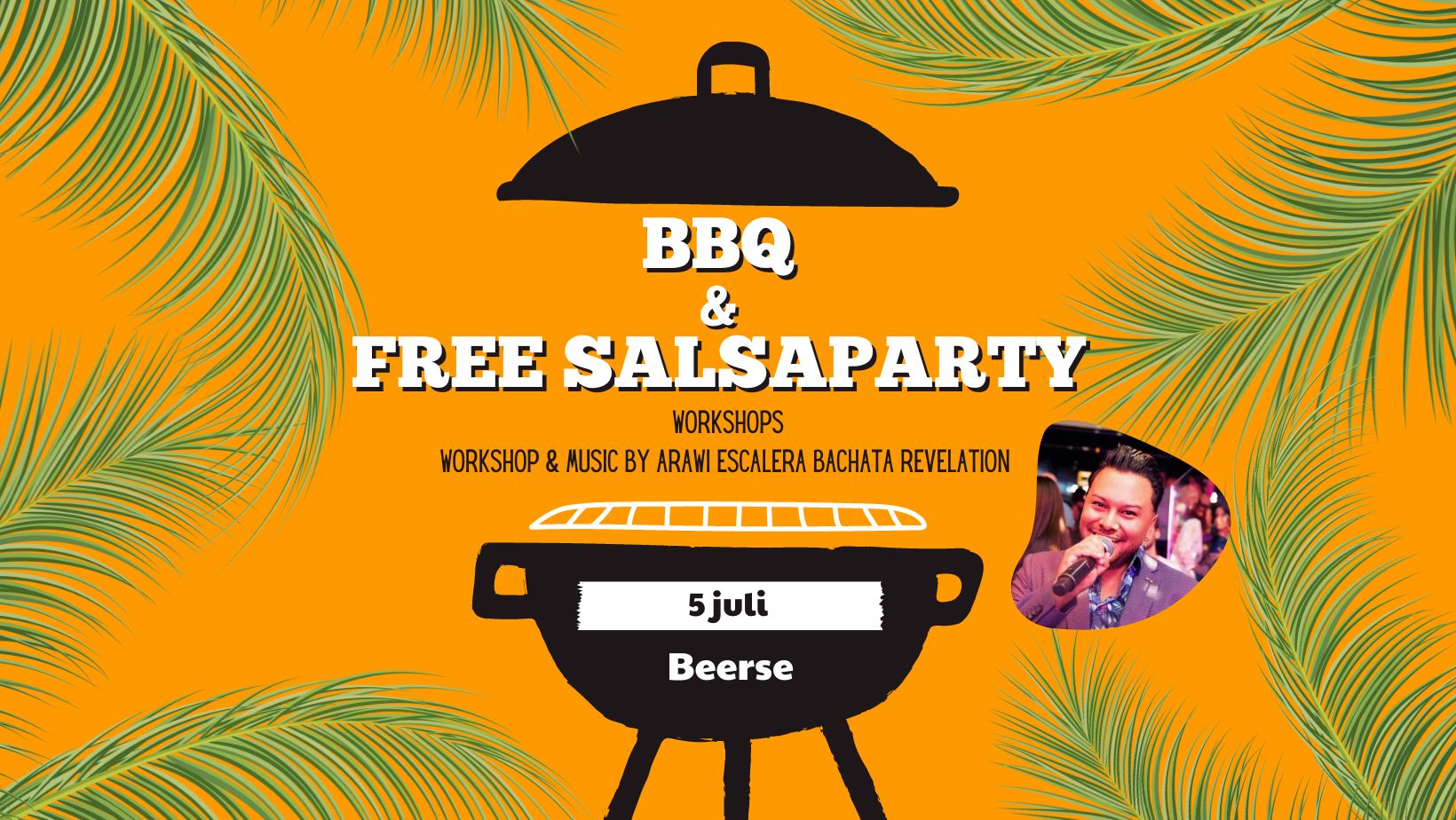 BBQ & FREE SALSAPARTY! (workshop+music by ARAWI ESCALERA)