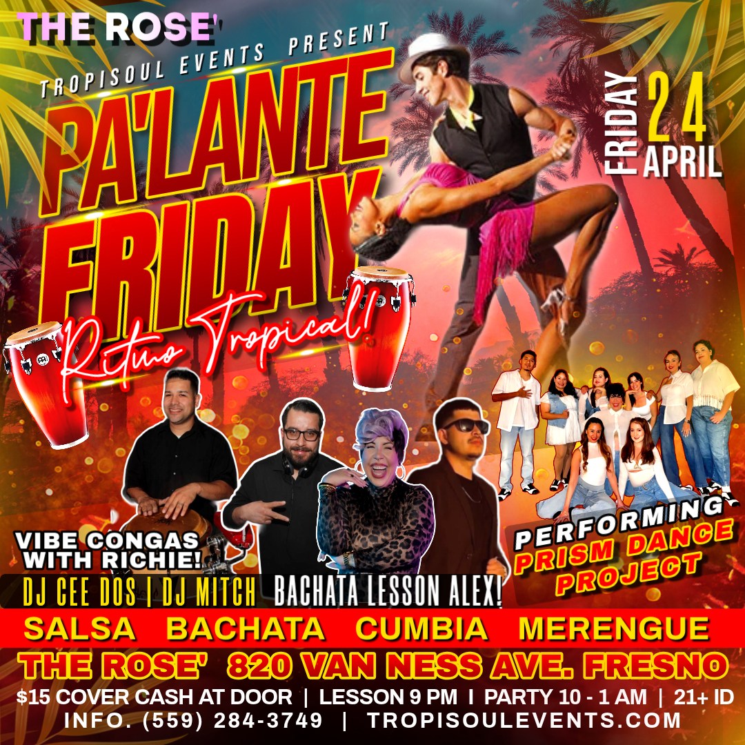 Pa'Lante Friday Ritmo Tropicales