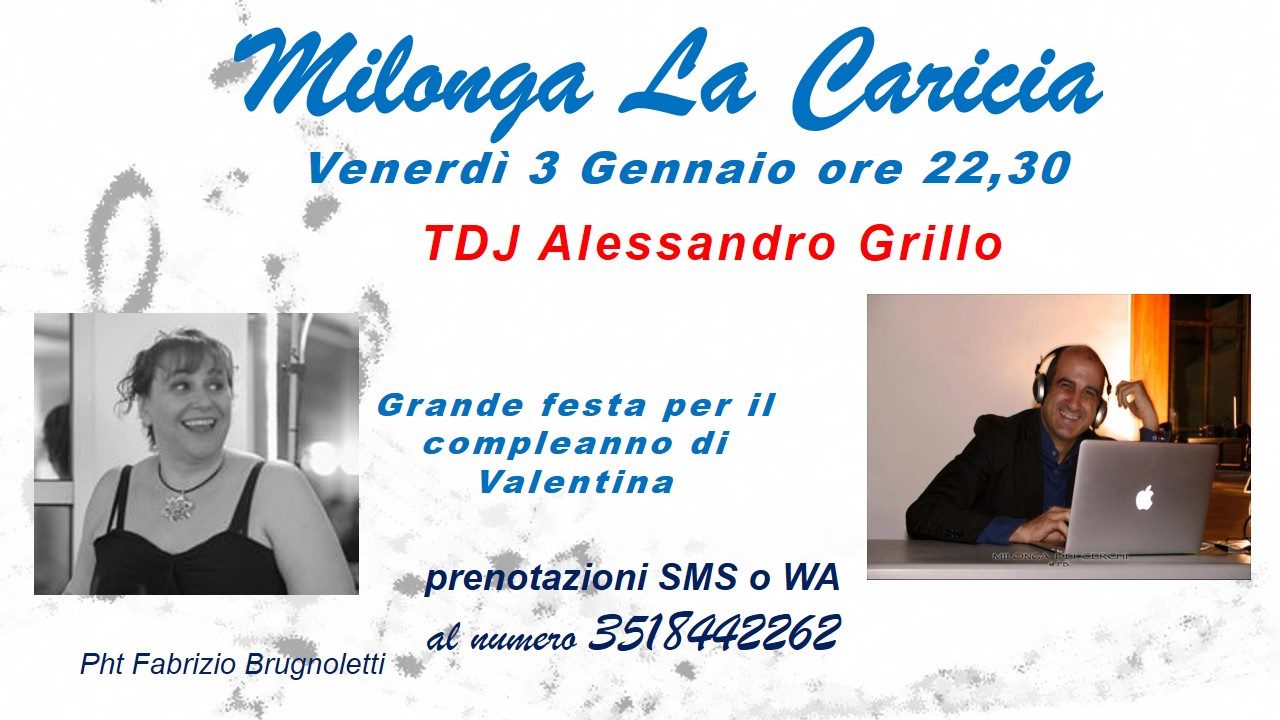 Grande festa alla Milonga La Caricia
