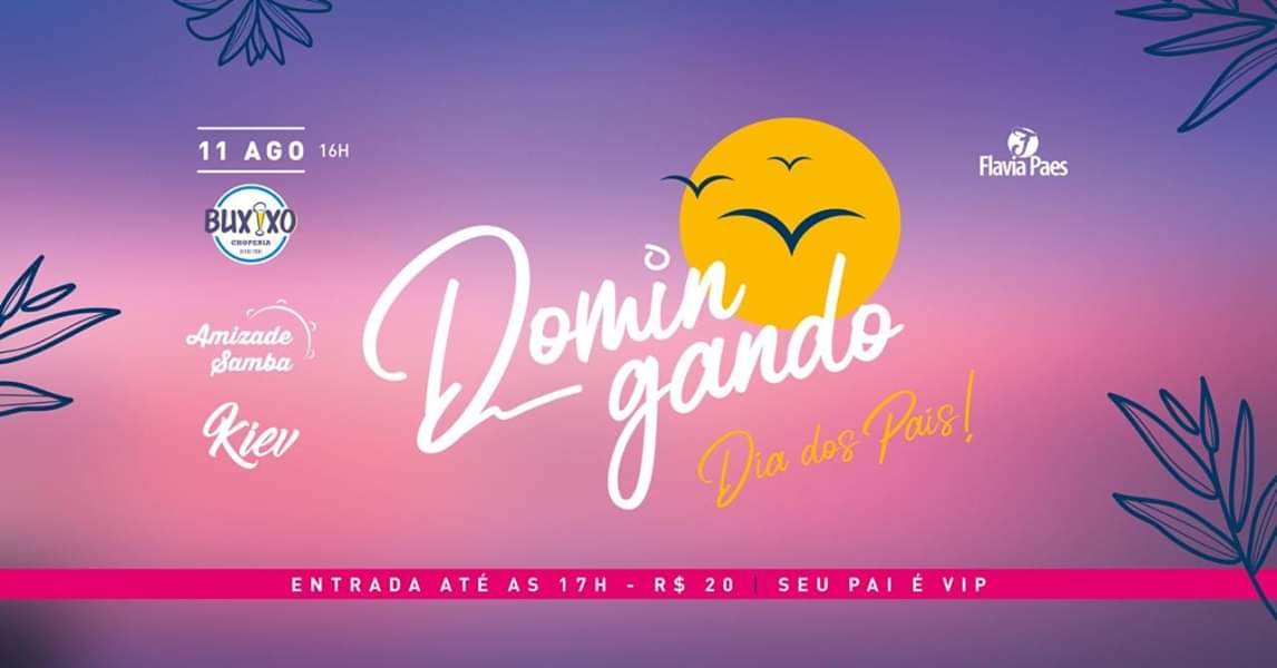 Domingando - Buteko Buxixo Seu Pai É VIP* - 11 08 - 16h