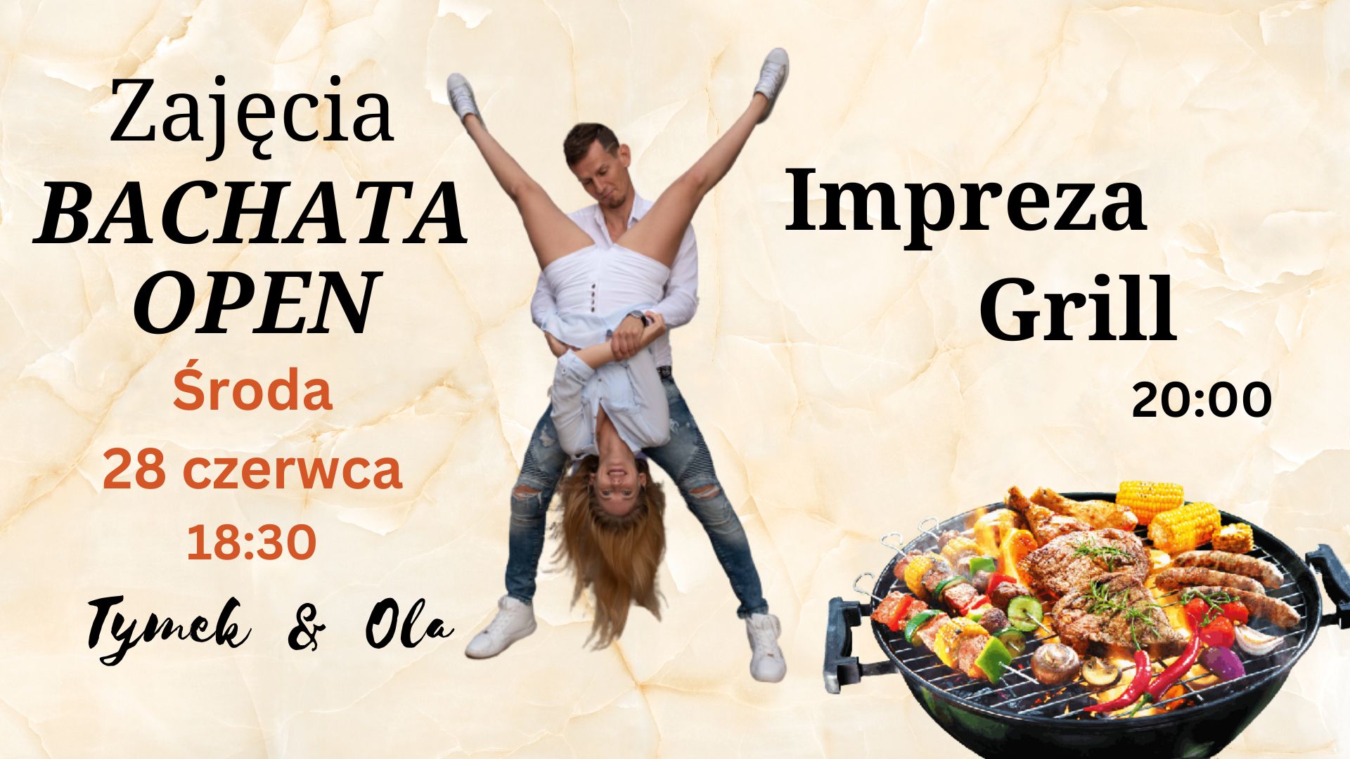 BACHATA OPEN (Tymek & Ola) IMPREZA & GRILL