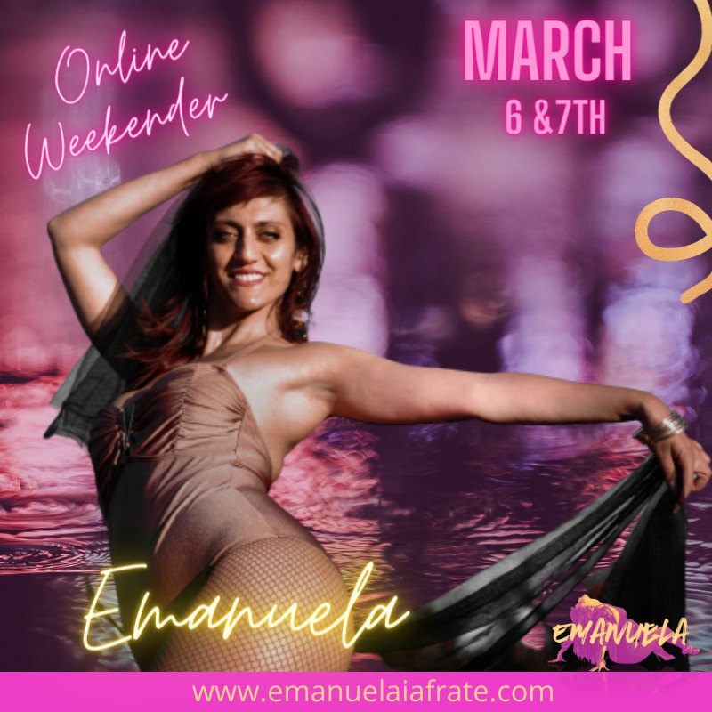 ONLINE WEEKENDER with EMANUELA