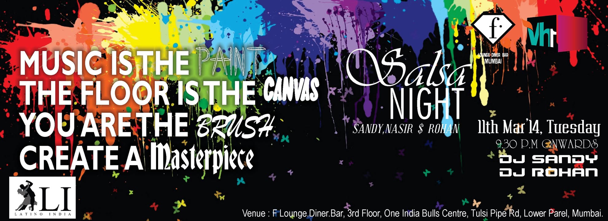 SALSA NIGHT BY LATINO INDIA WITH SANDY , NASIR & ROHAN
