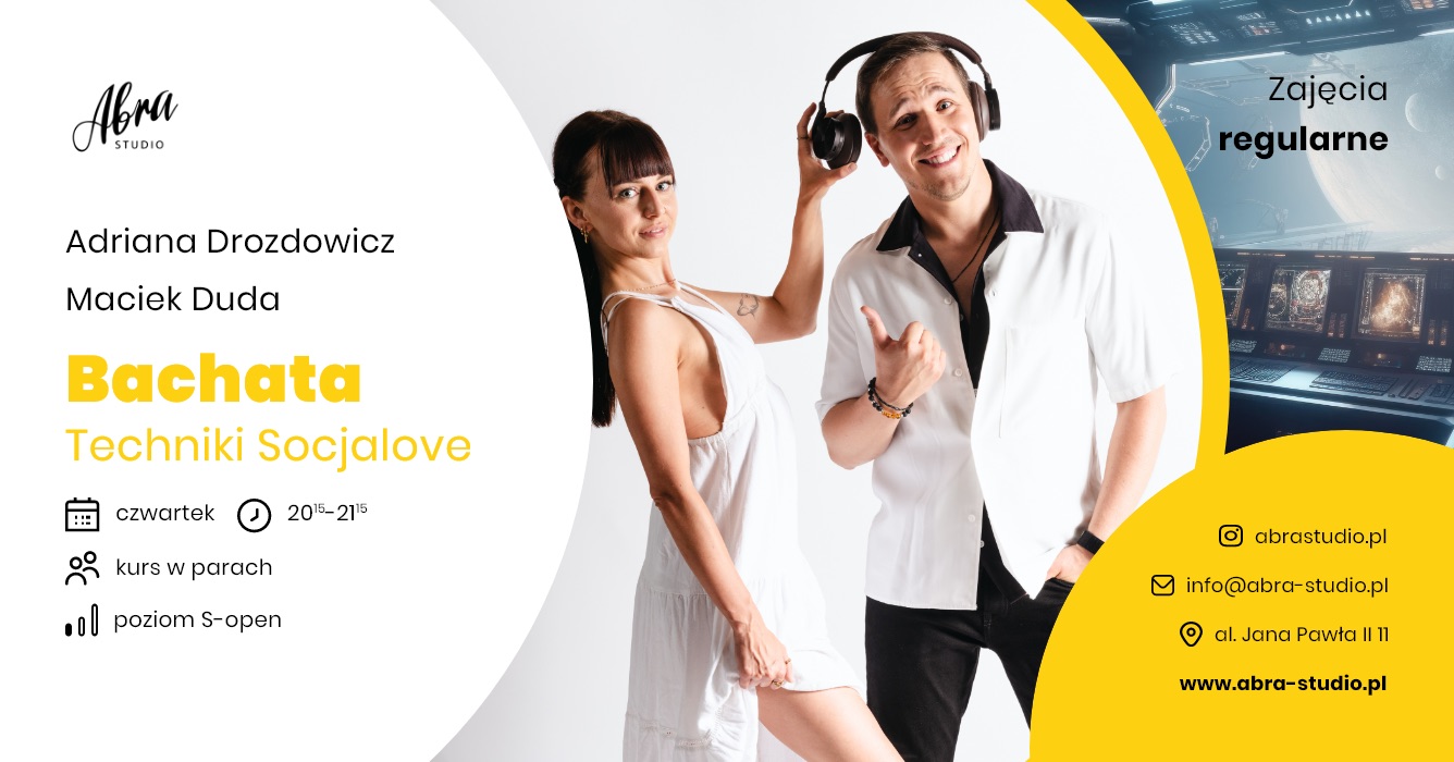 Bachata Techniki Socjalove z Dudą & Adrianą S-Open