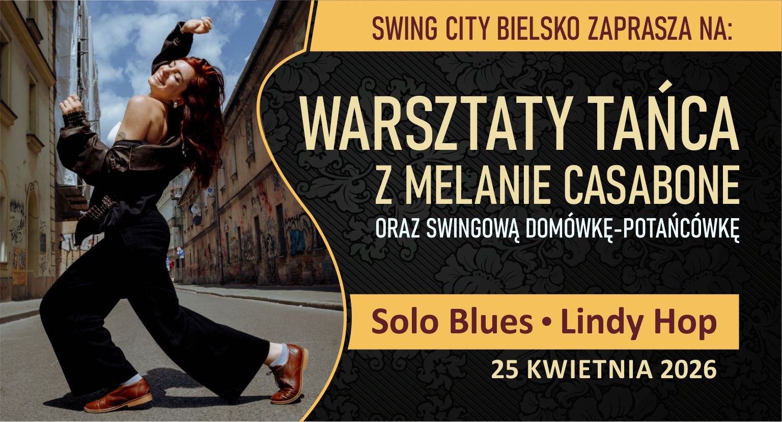 Warsztaty Tańca z Melanie Casabone Solo Blues i Lindy Hop