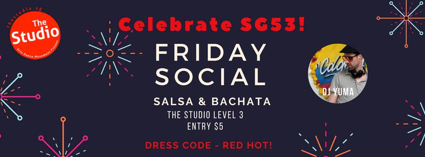The Studio Friday Social! Salsa & Bachata with DJ Yuma