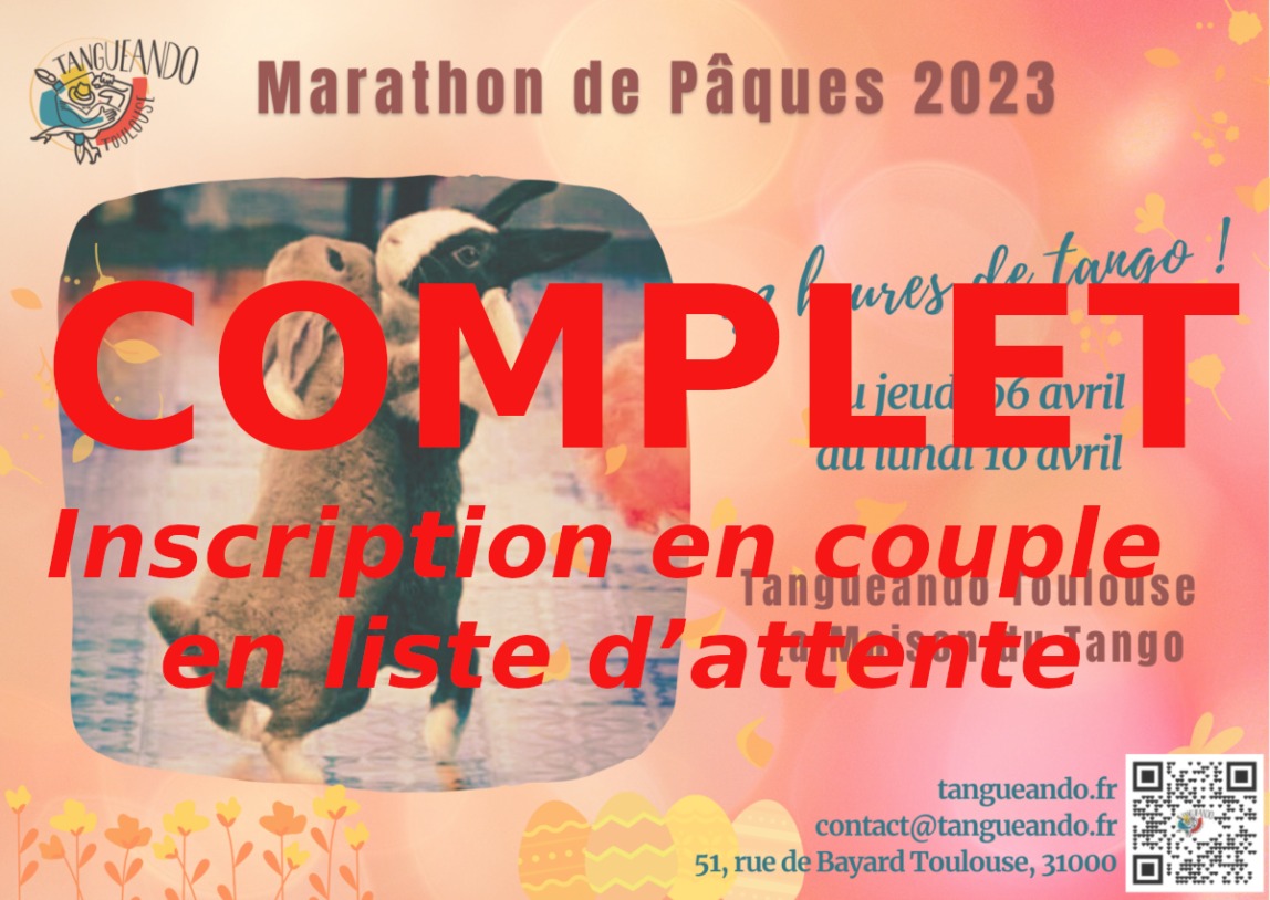 Le Marathon de Pâques 2023 de Tangueando