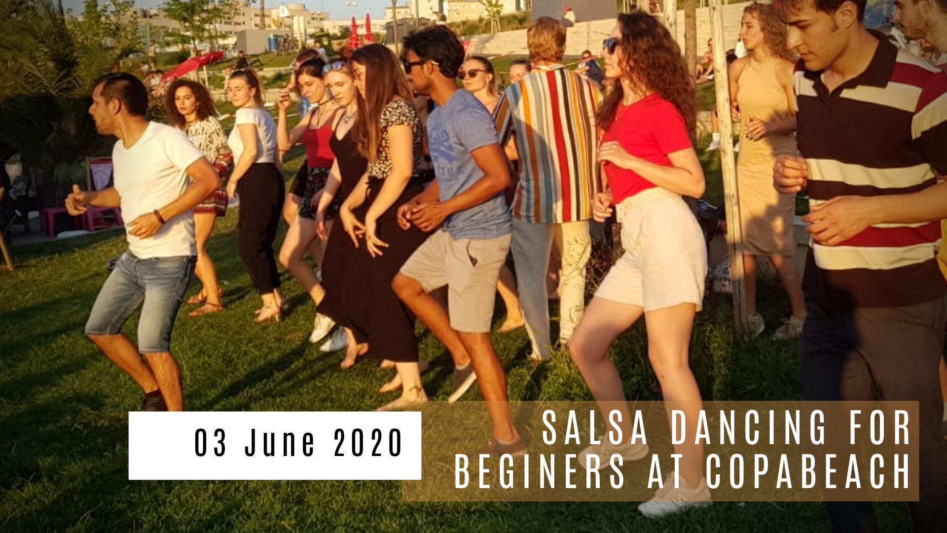 Salsa dancing for beginners at CopaBeach