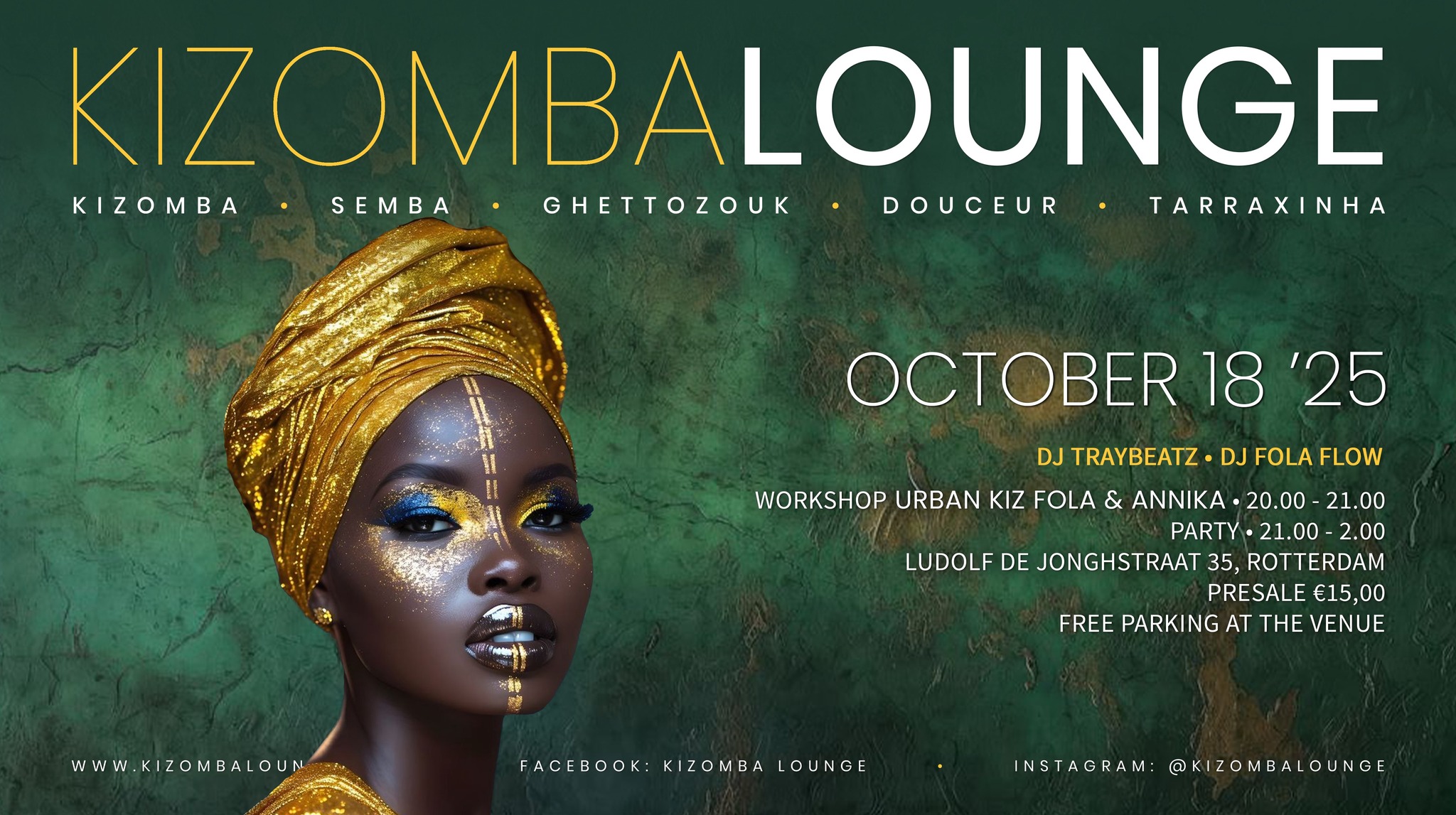 Kizomba Lounge 18 Oct