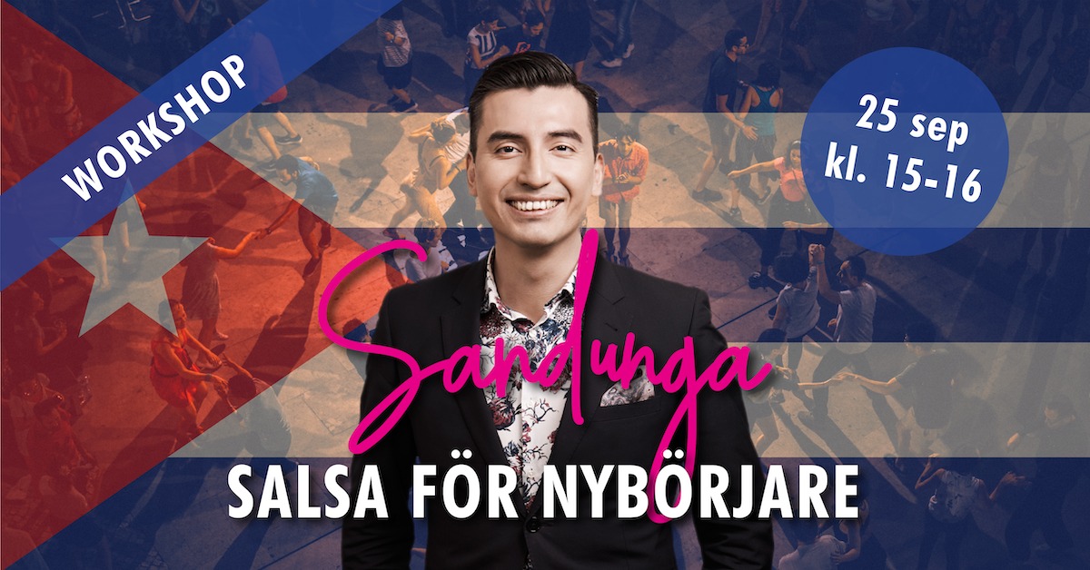 Sandunga Salsa för nybörjare workshop 25 SEP